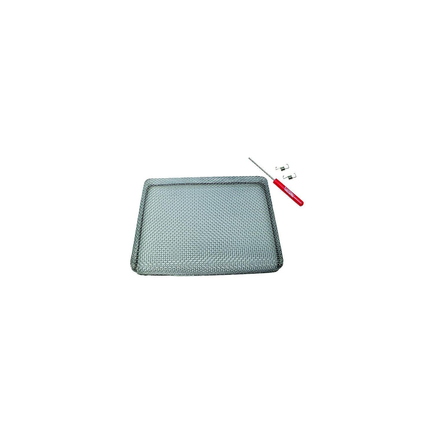 Valterra A10-1321VP Stainless Steel Bug Screen for RV Water Heater Vent, Fits Suburban 10, 12, & 16 Gal Models