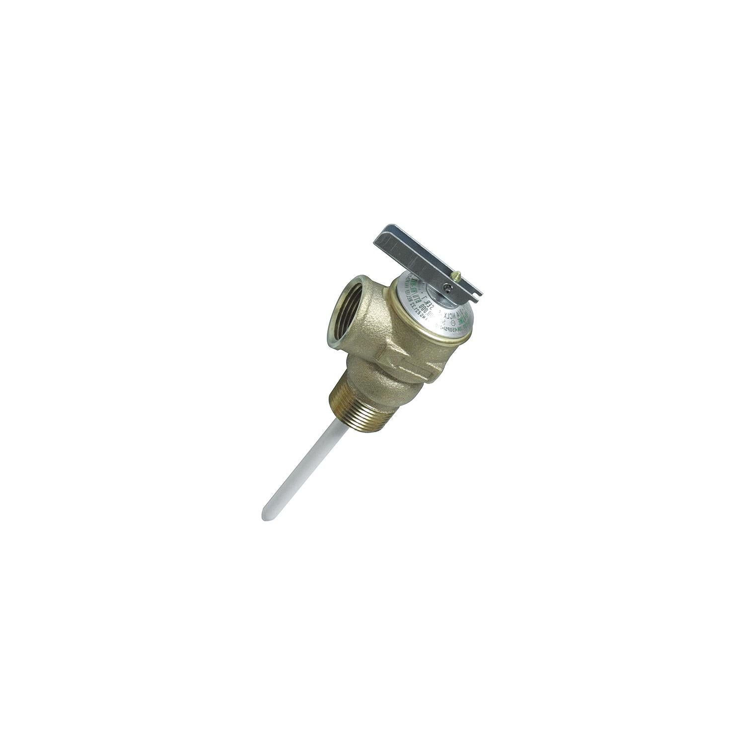 Camco Temperature and Pressure Relief 3/4" Valve With 4" Probe