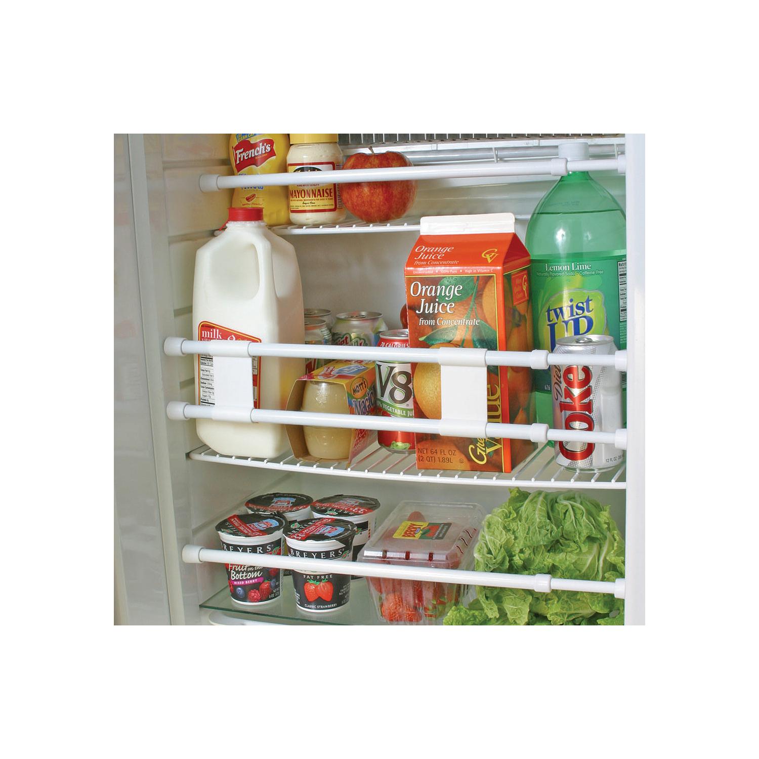 Camco 44053 Refrigerator Bars, White (3/Pack)