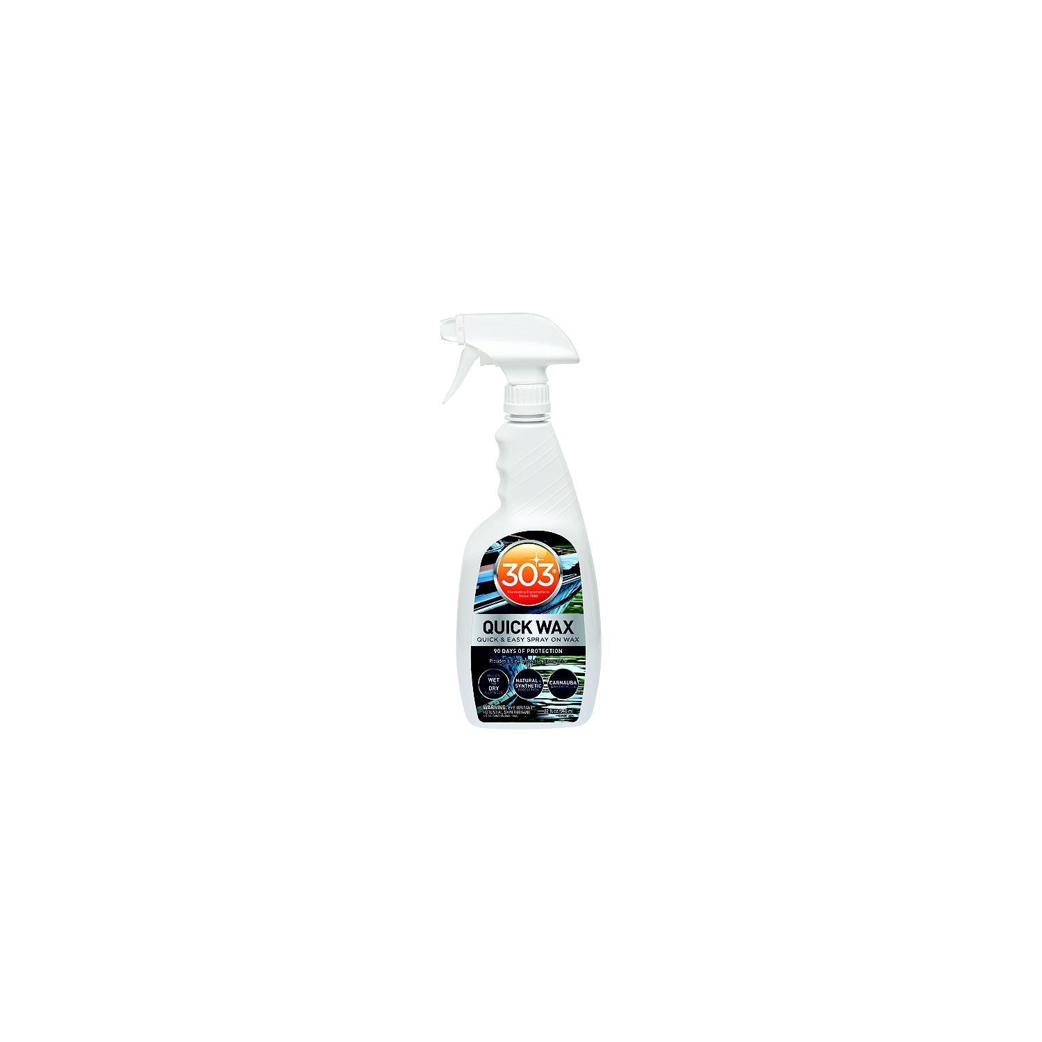 Quick Wax w/Carnauba, 32 oz., 6/case