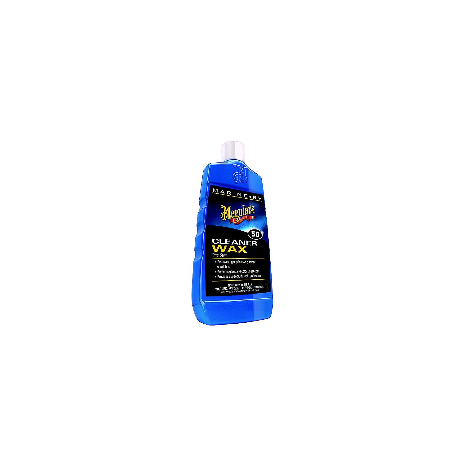 Meguiar's M5001 One Step Cleaner/Wax, Gal, 4/case