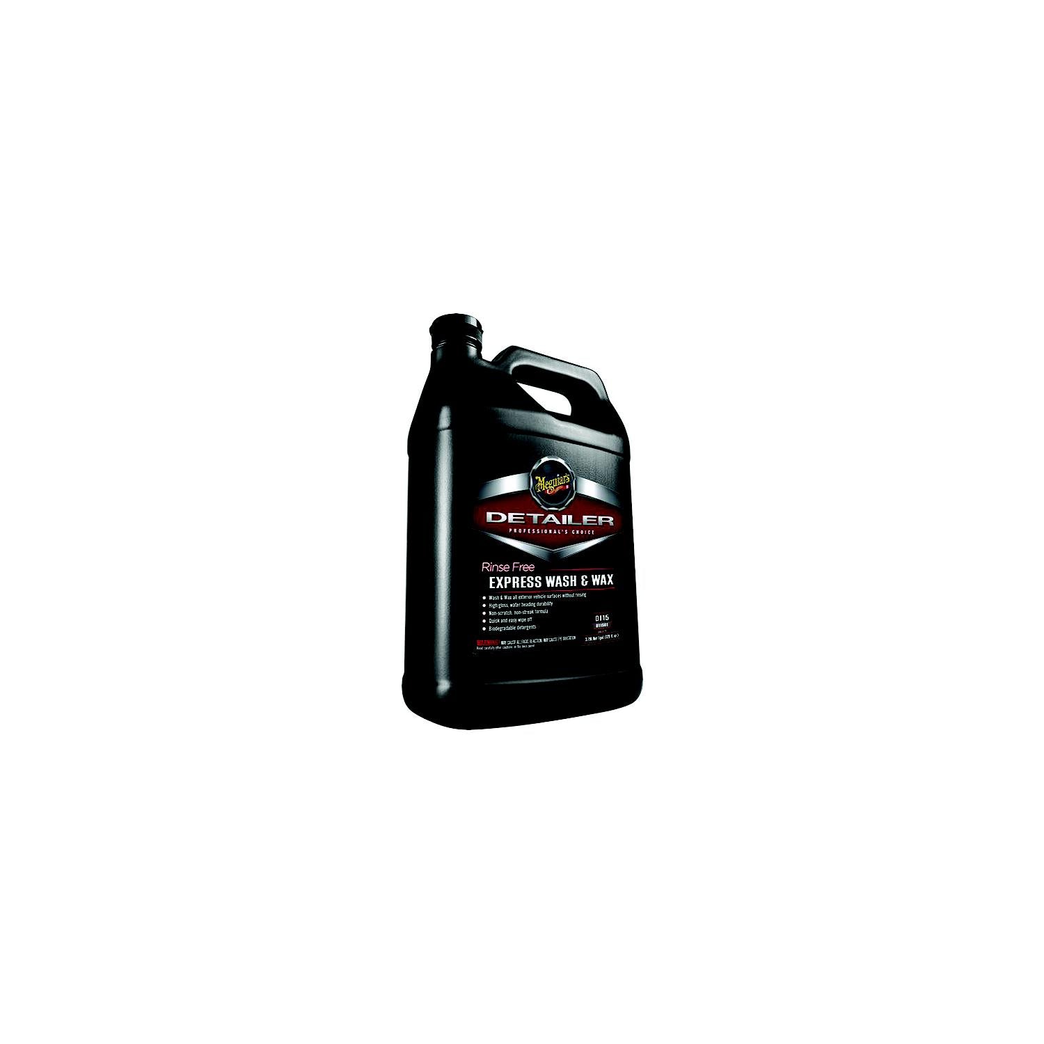 Meguiar's D11501 Rinse Free Express Wash & Wax, 1 Gal.