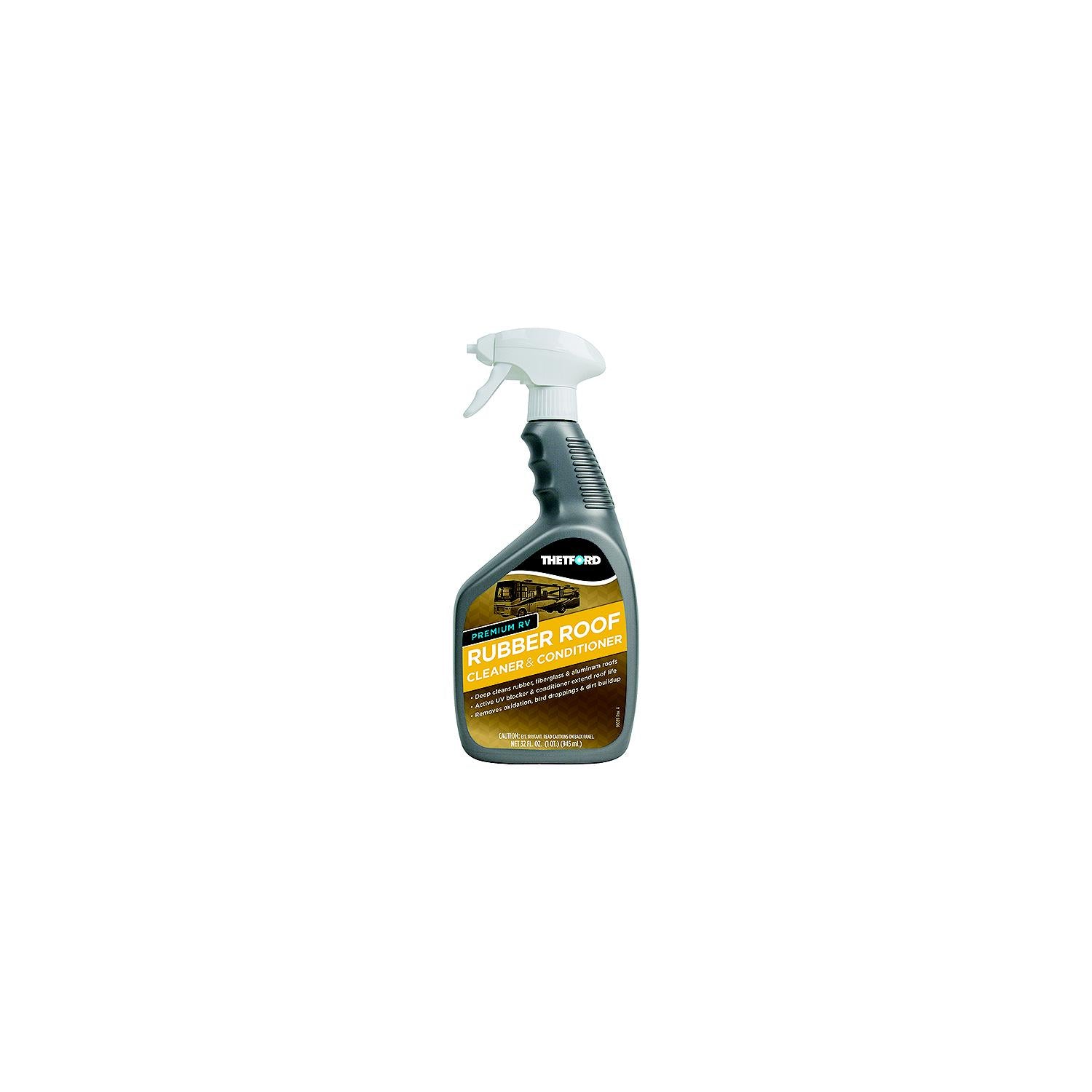 Thetford 32513 Premium Rubber Roof Cleaner & Conditioner, Gal.