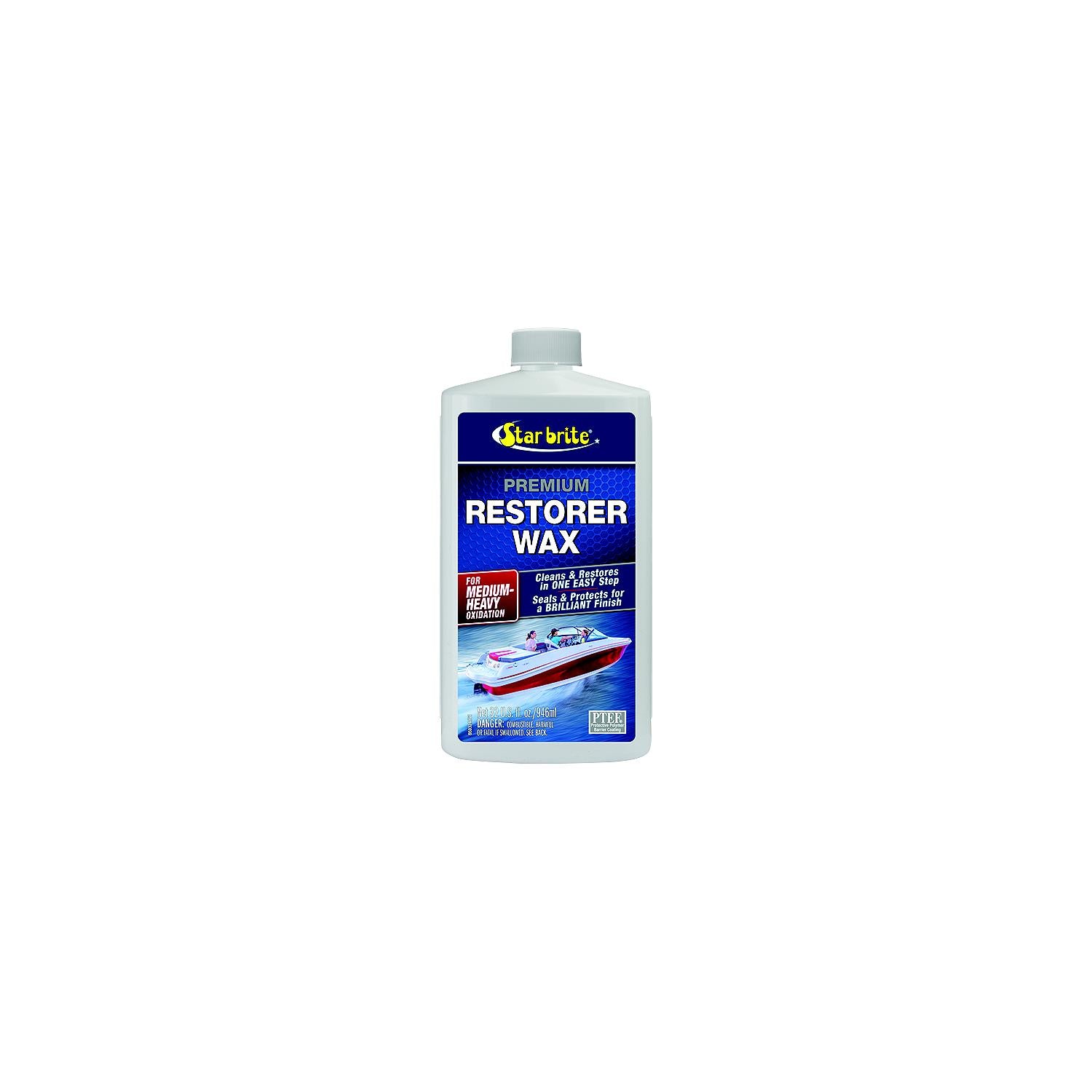 Starbrite 86016 Premium Restorer Wax, 16 oz.