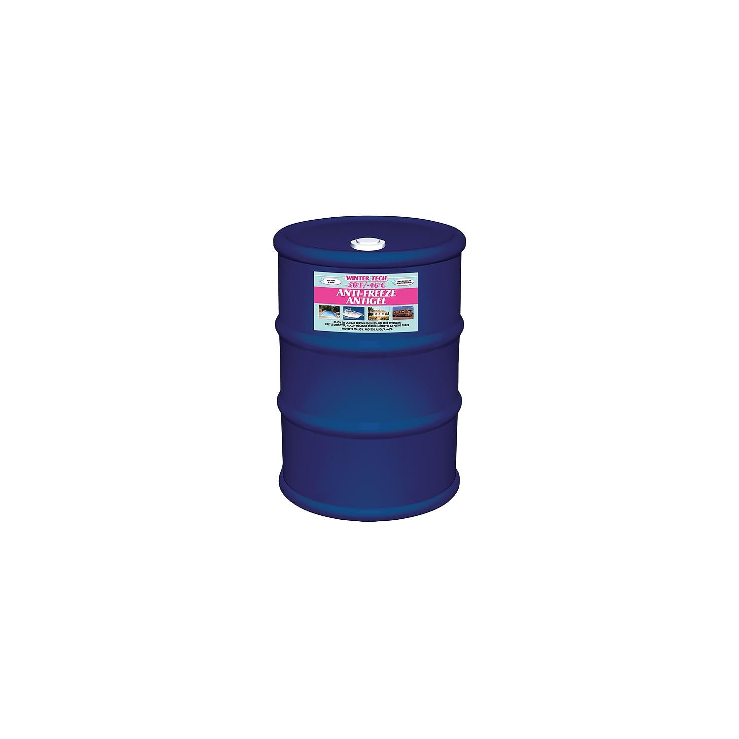 Starbrite 311G55 Winter Tech -50 Water Systems Antifreeze, 55 Gal Drum