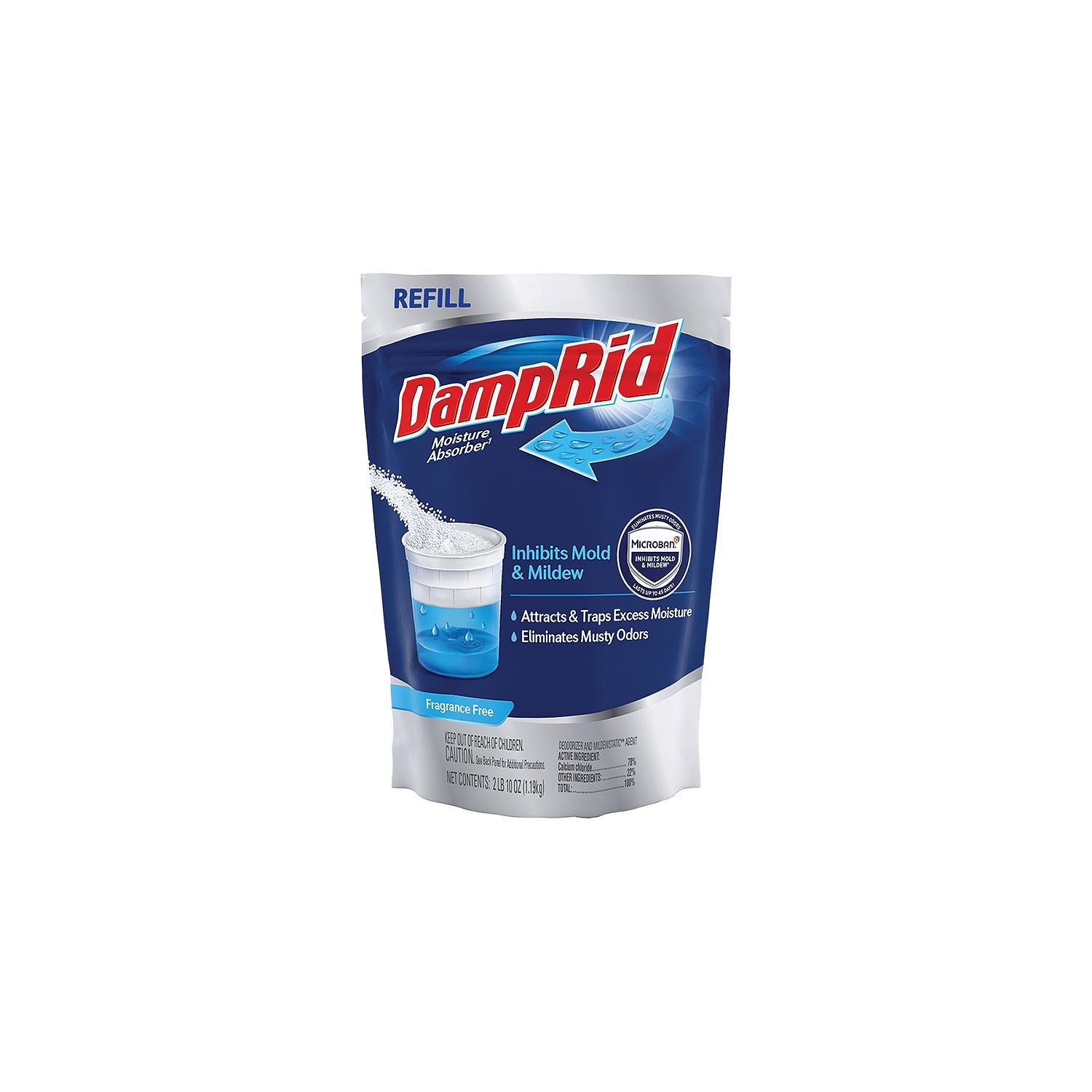 Damp Rid FG30FFESB Moisture Absorber Refill, 42 oz. Bag