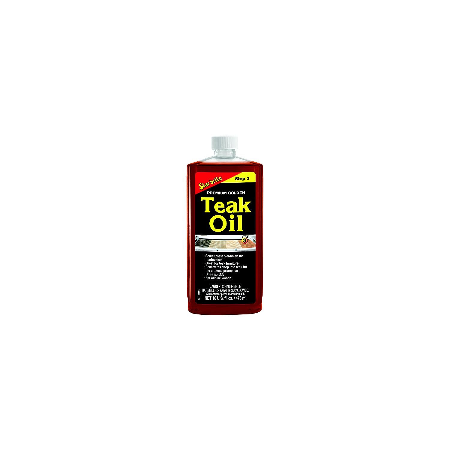 Premium Golden Teak Oil, Qt.