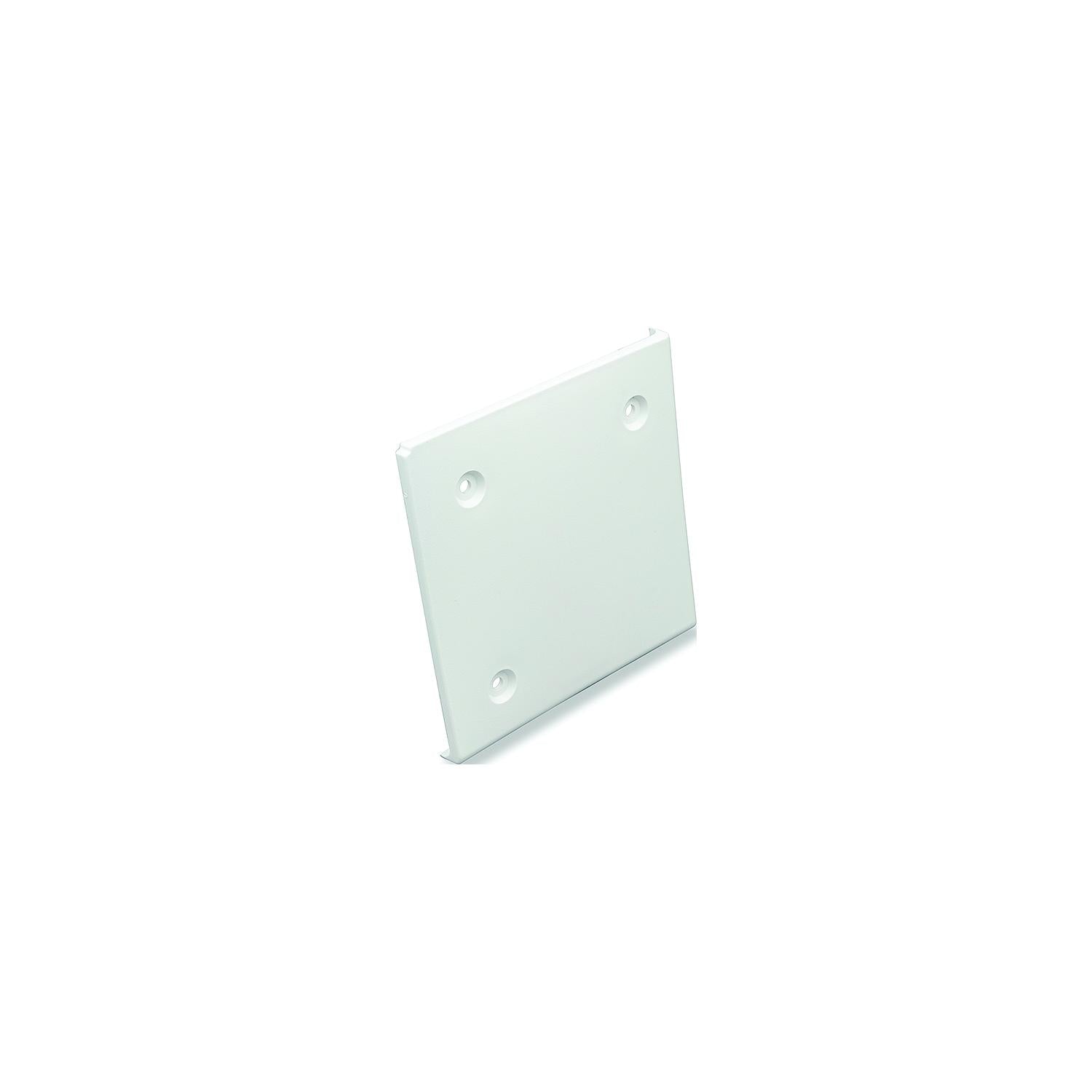 865-94285 Square Slide Out Cap, 4.5" , Polar White