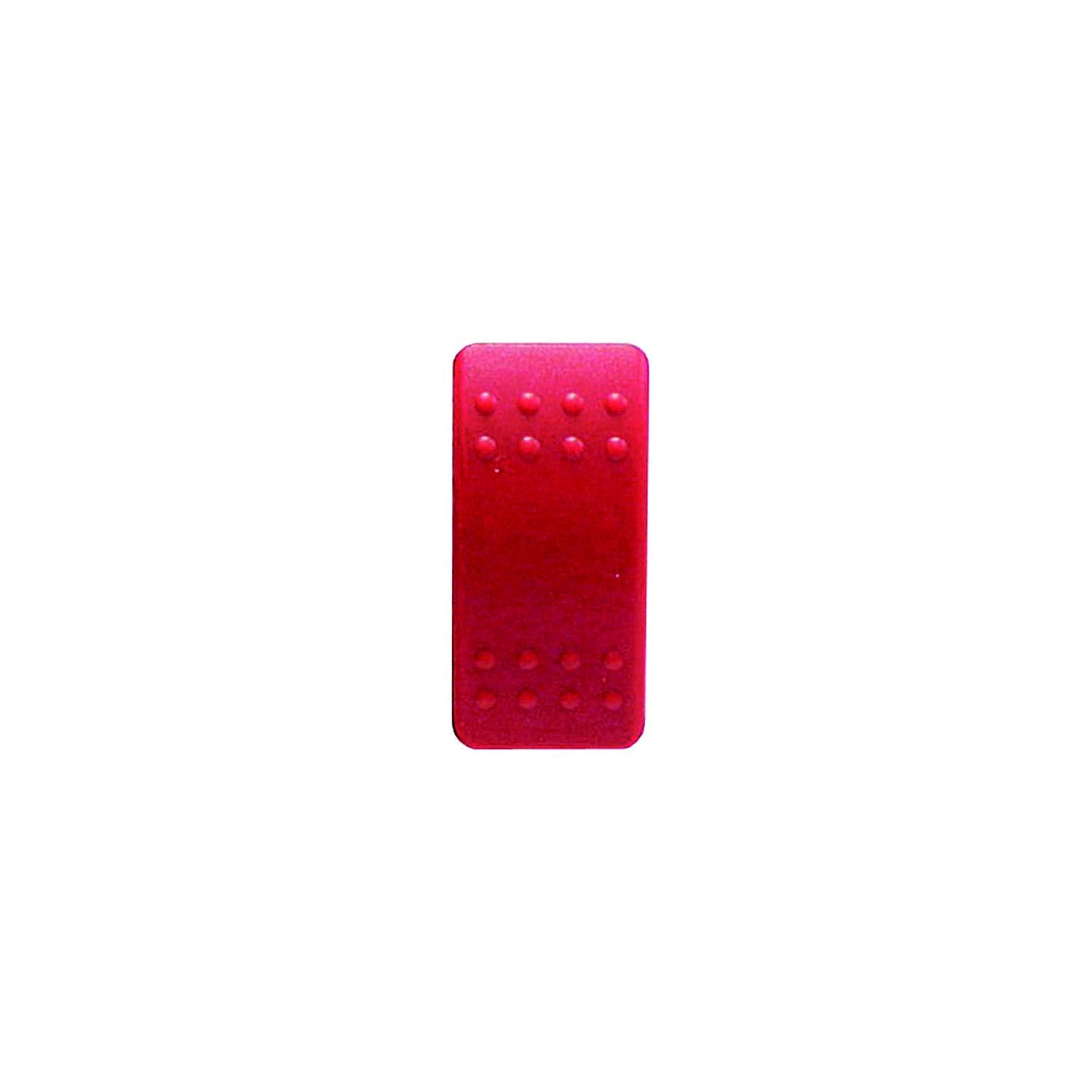 Contura Weather Resistant Rocker Switch, Mom On/Off, Red