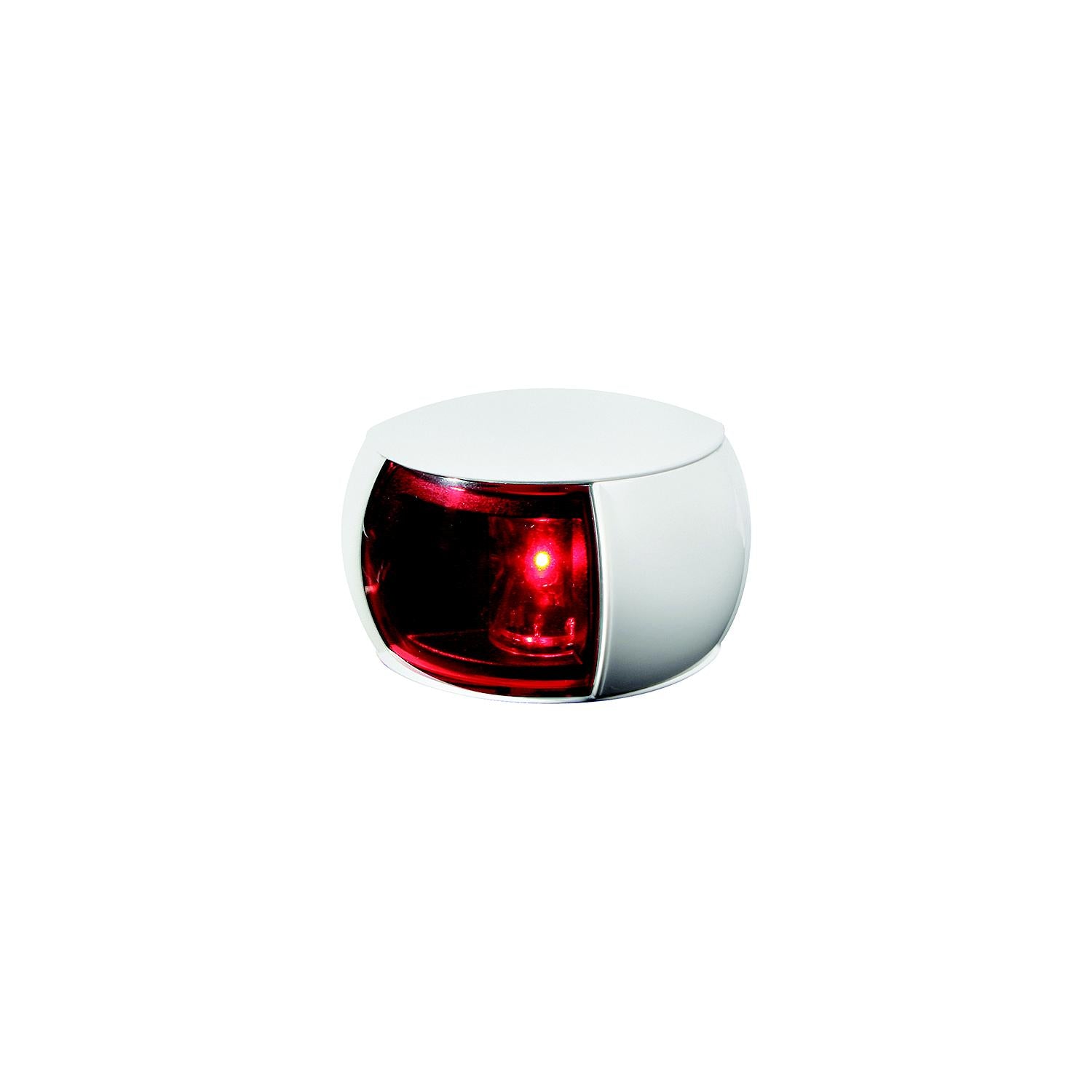 Hella 980520011 NaviLED® Port (Red) Side Light Only, White w/Red Lens, 1 ea.