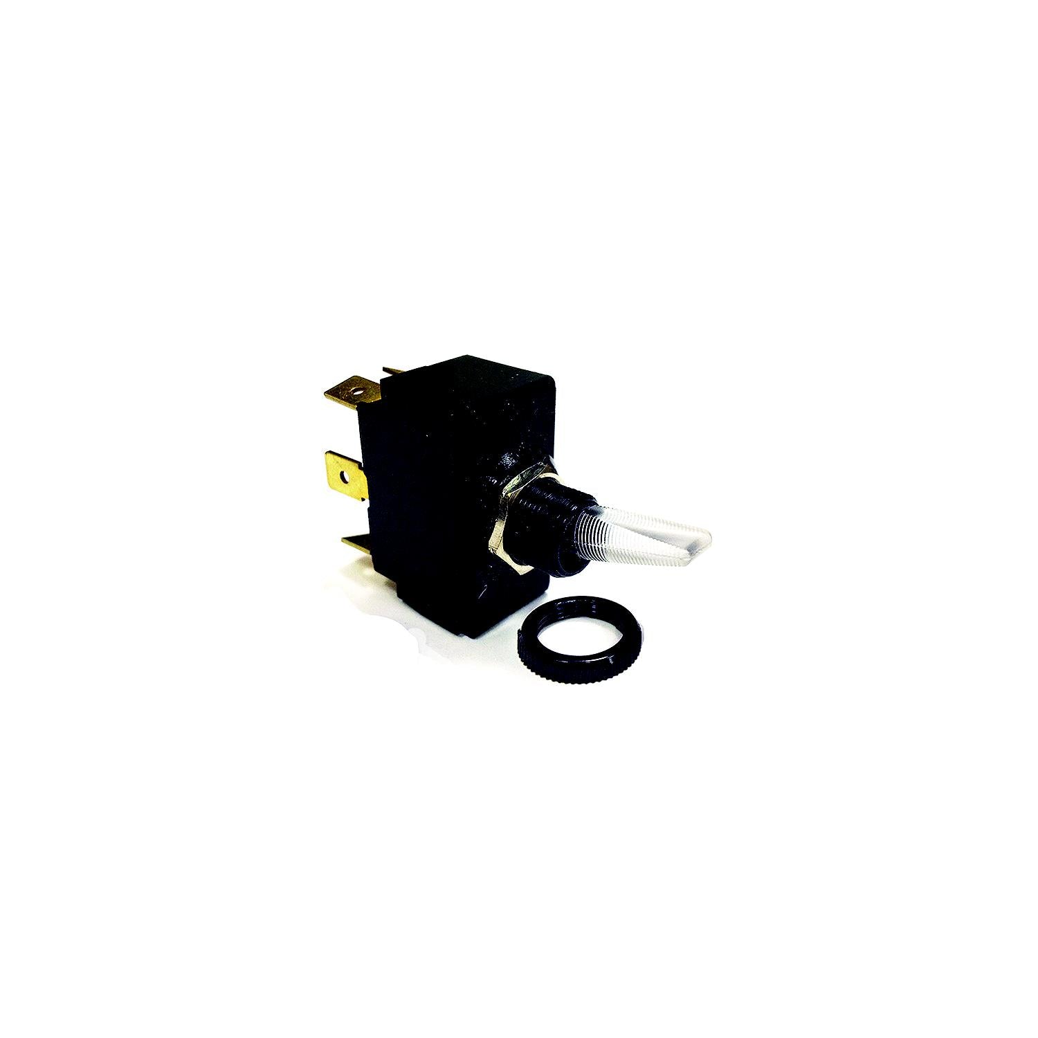 Illuminated Toggle Switch, On/Off/On