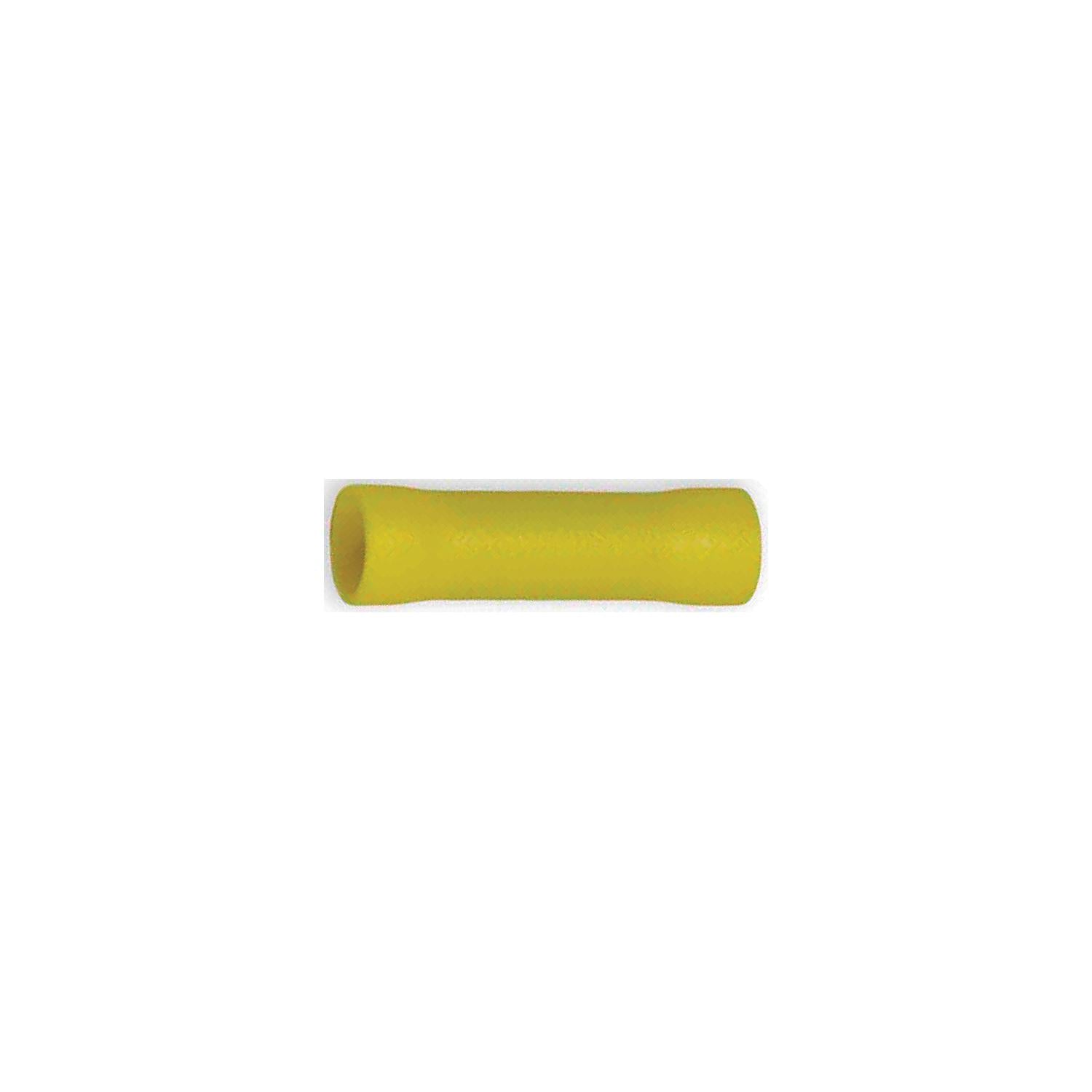 Battery Doctor General Purpose Yellow Vinyl Insulated Butt Connector, 12-10 AWG, 25/Pk.