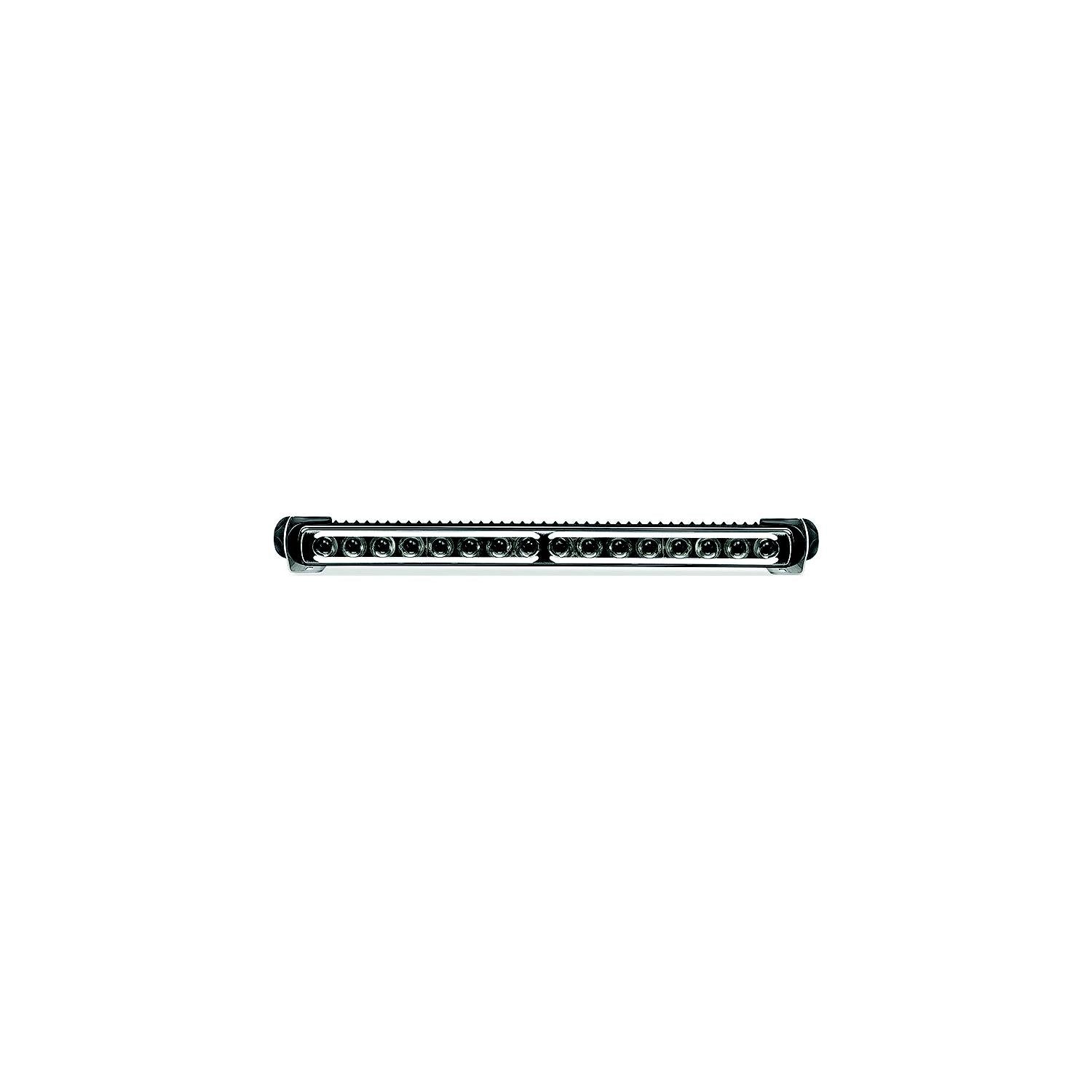 Hella 958140521 Sea Hawk-470 LED Light Bar w/Blue Edge Light & Black Housing