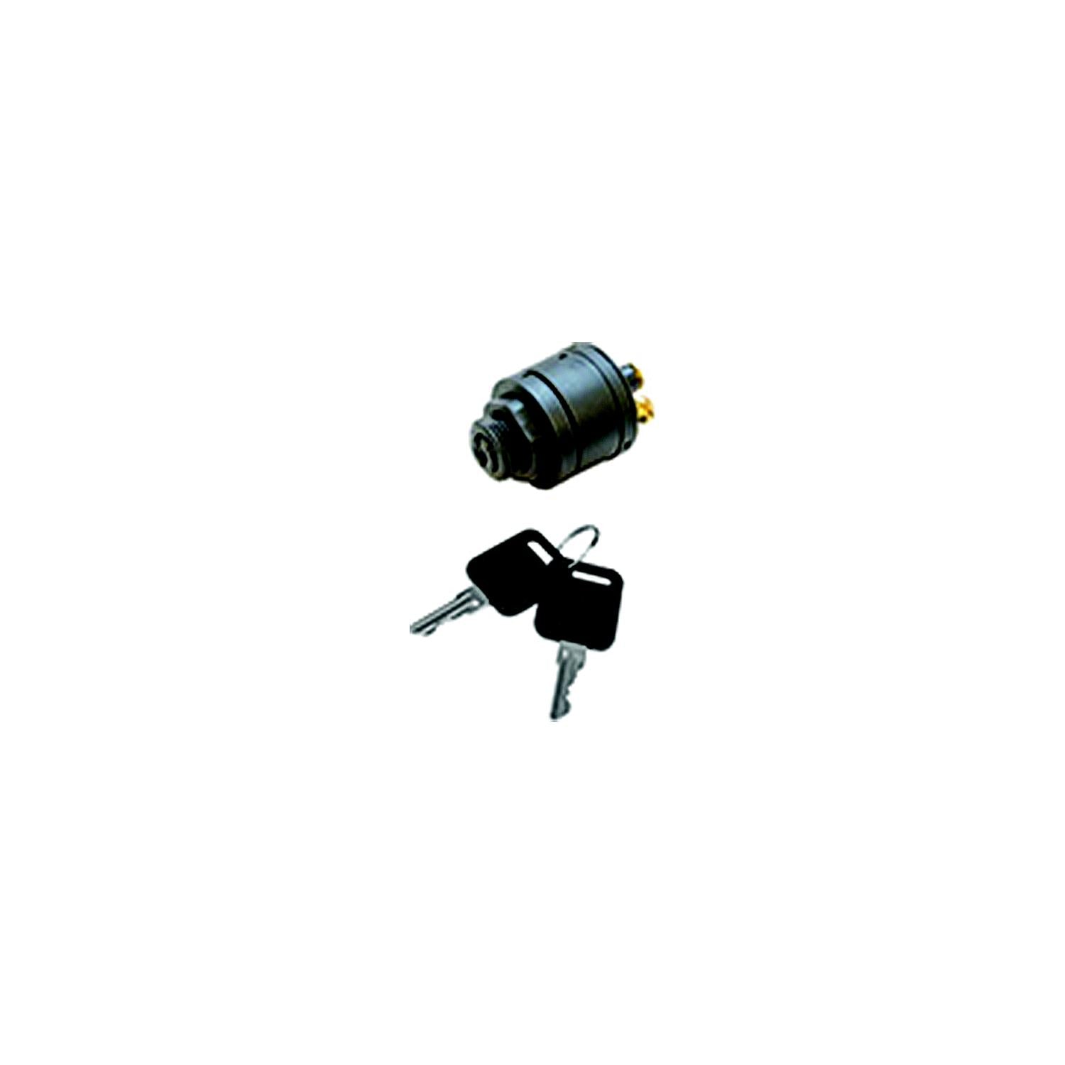 Poly 3-Position Key Switch w/C