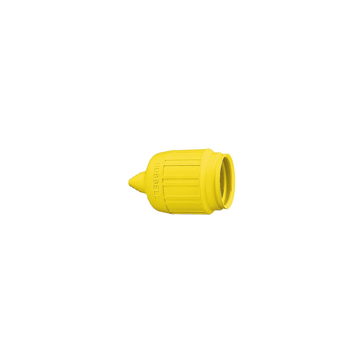 Hubbell HBL60CM31 Yellow Seal-Tite Cover for Weatherproofing HBL26CM11 Plug