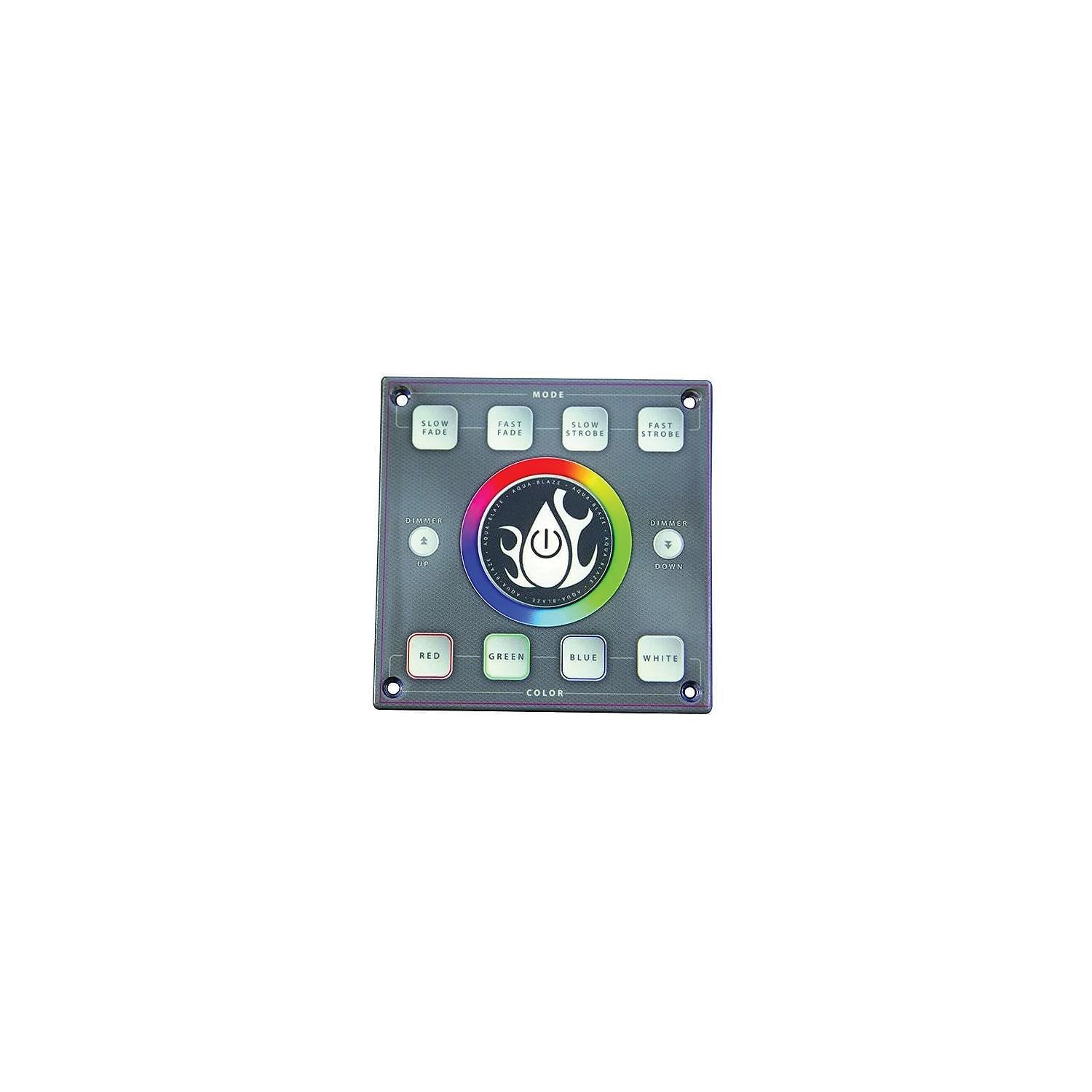 TH Marine LEDRGBCONT3FDP RGB LED Light Controller, Square