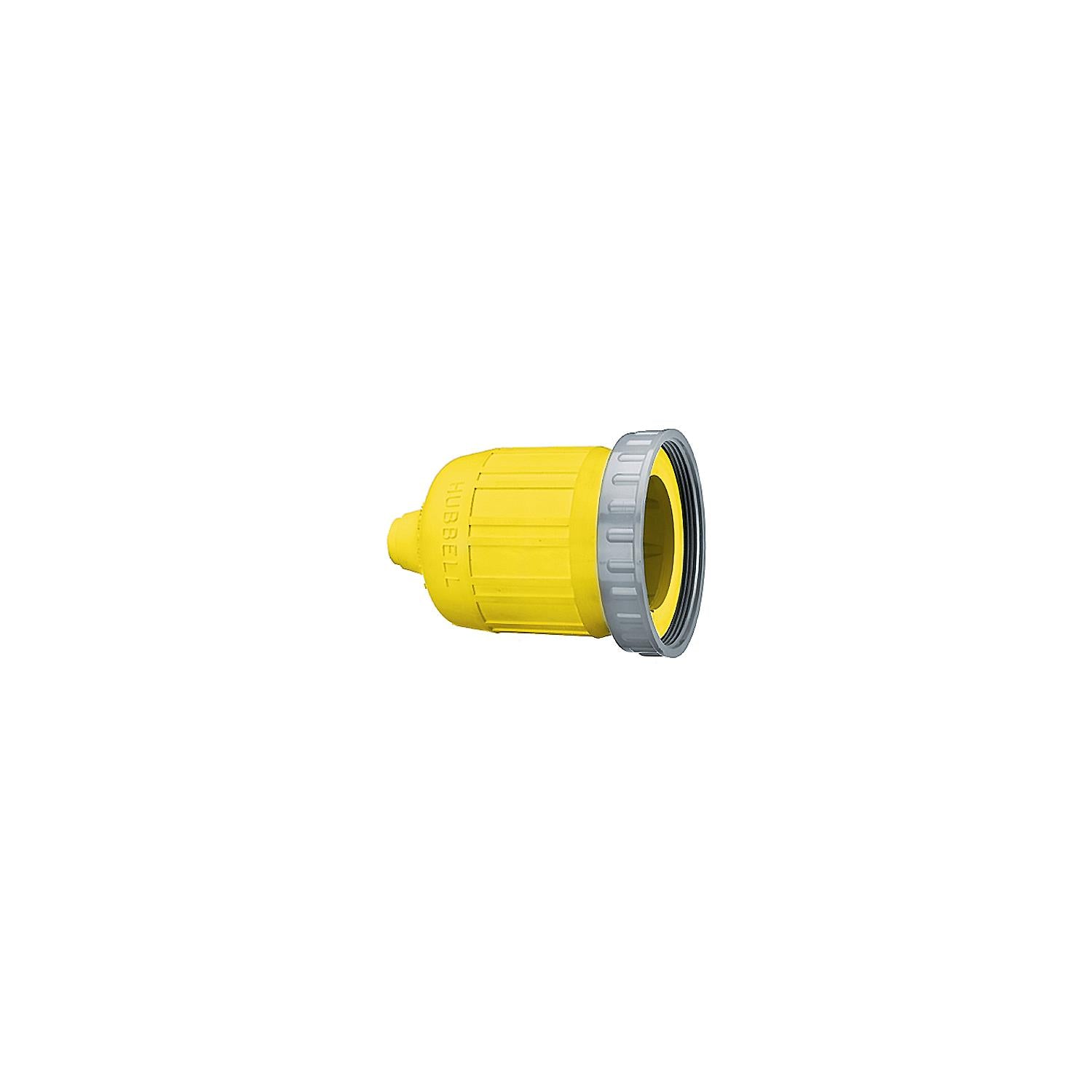 Hubbell HBL60CM33 Yellow Seal-Tite Cover for 26CM13 Connector Body