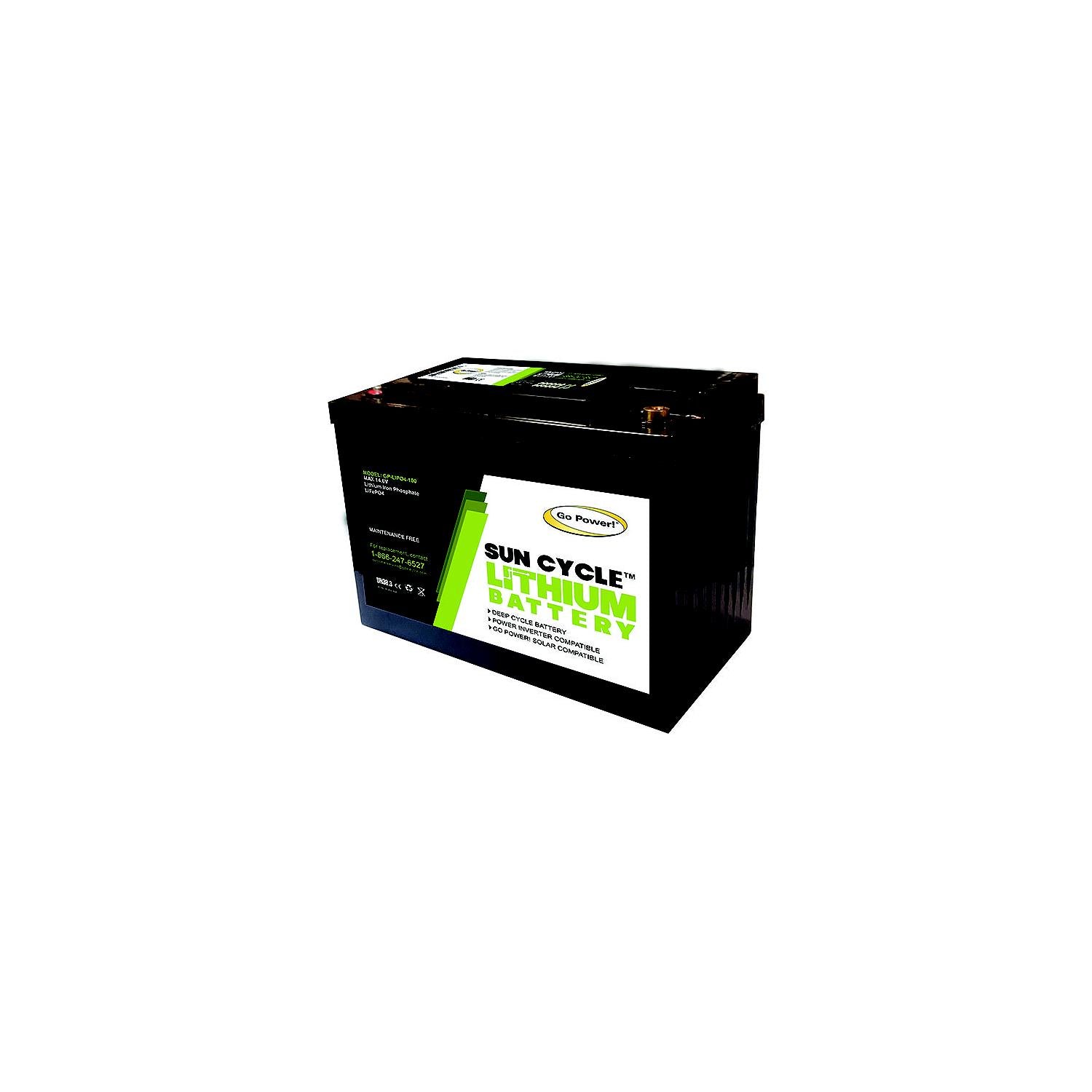 Go Power 82738 100AH 12V Lithium Battery