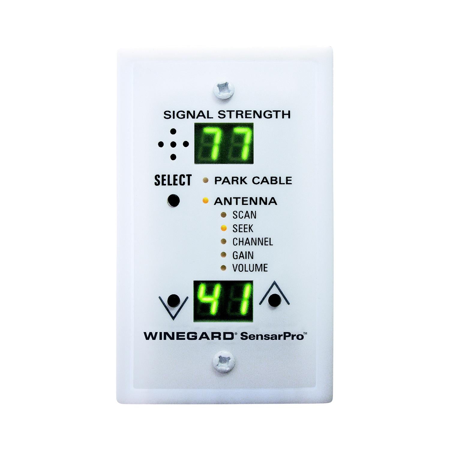 Winegard RFL-332 Black SensarPro RV TV Signal Meter