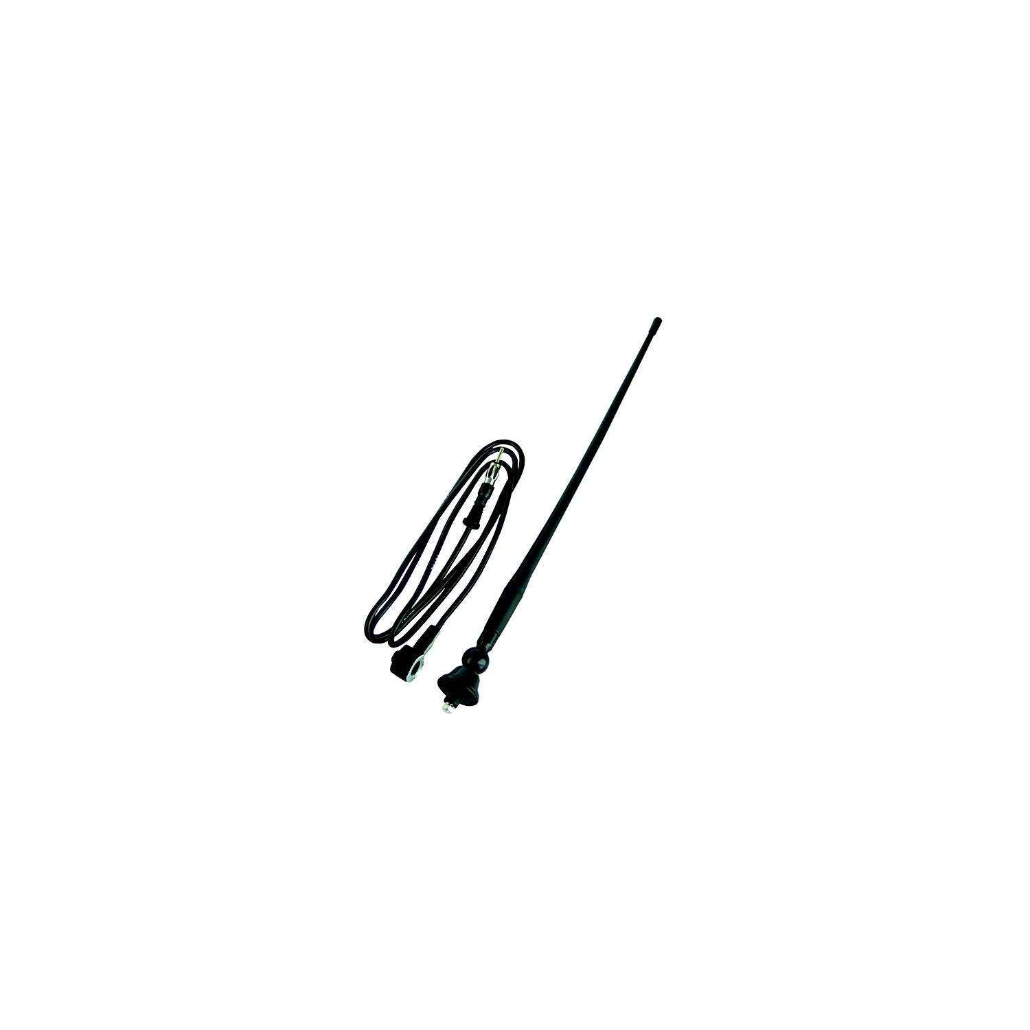 Boss Audio MRANT12 AM/FM Rubber Antenna, Black