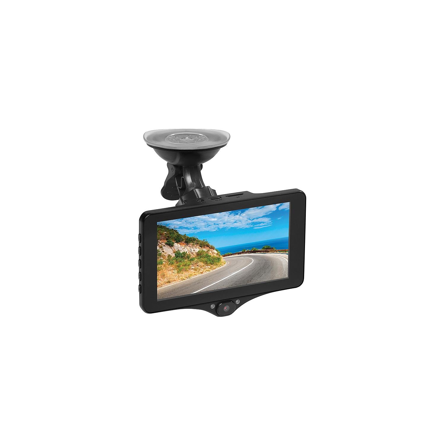 Boss Audio BCAM60 Dash Cam With Front, Inside & Rear View