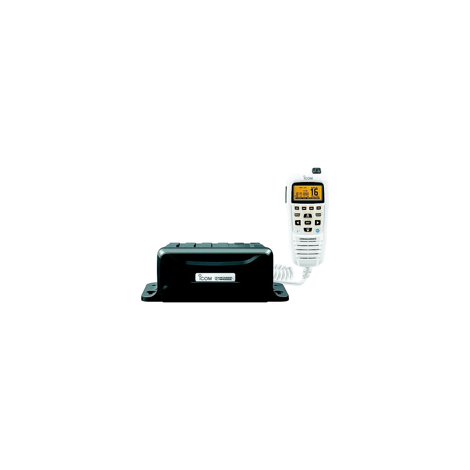 Marine Black Box VHF Transceiver, White Mic