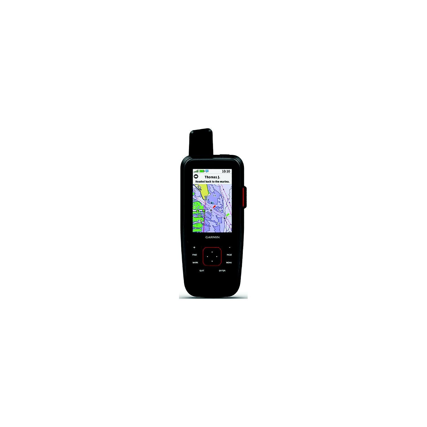 Garmin 0100223602 GPSMAP® 86sci Floating Handheld GPS w/BlueChart® g3 Coastal Charts & Iridium® Satellite Communication Ability