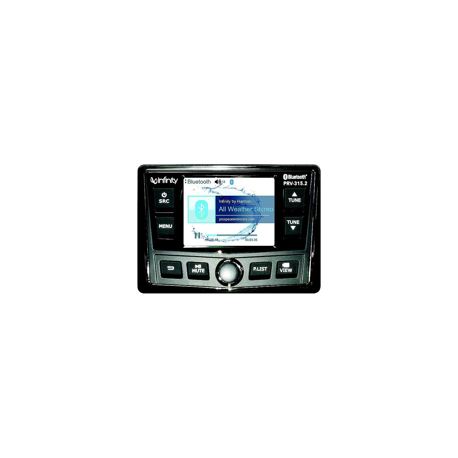 Infinity INFPRV3152 PRV315.2 AM/FM/WB/USB Bluetooth® Stereo