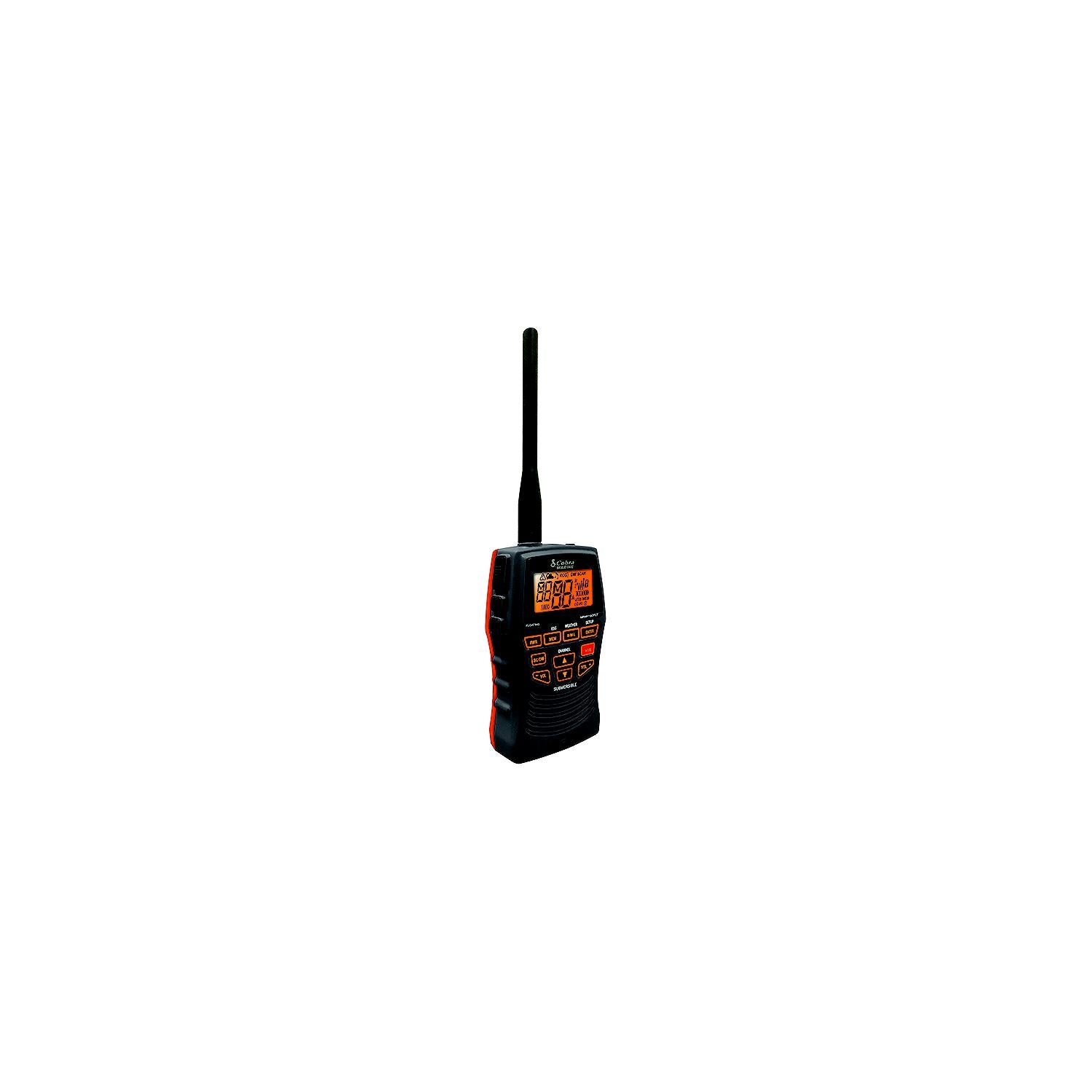 Cobra MRHH150FLT Handheld Floating VHF Marine Radio