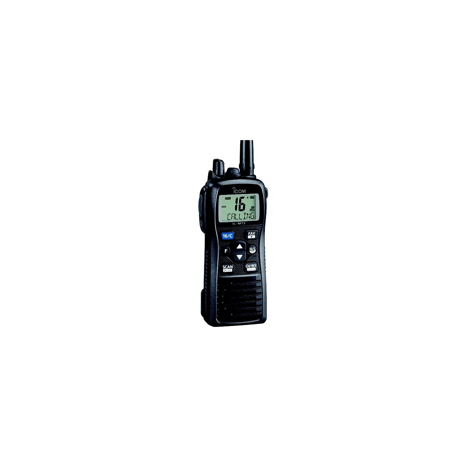 Icom M73PLUS Submersible Handheld VHF Radio