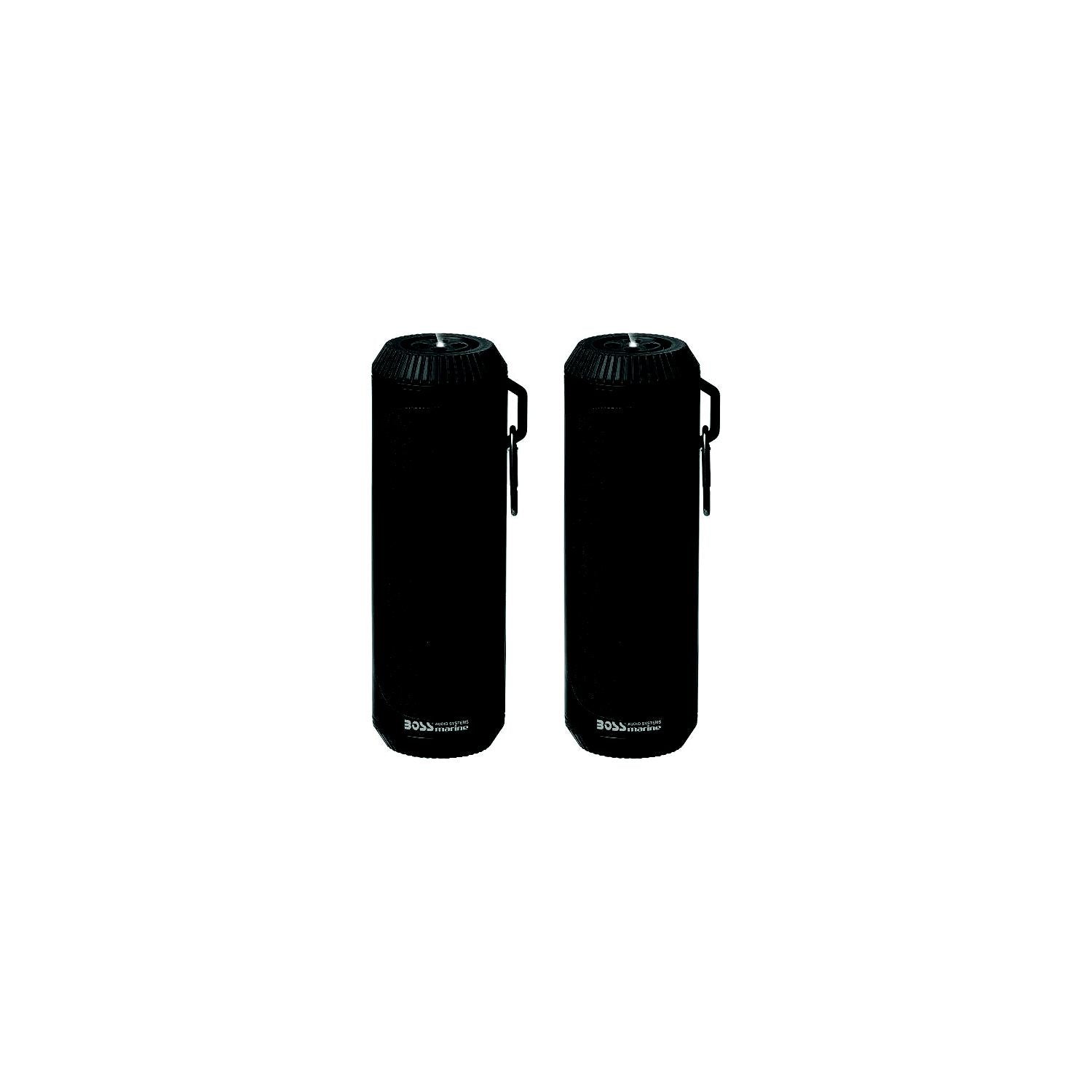 Boss Audio BOLTBLK Portable Bluetooth Speakers w/TWS, Black, 1 pr.