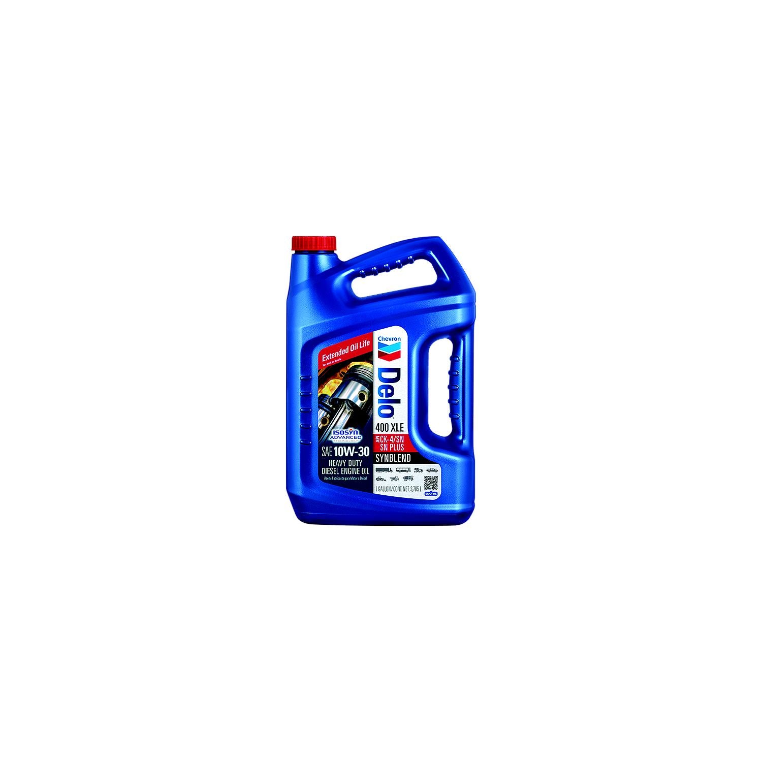 Chevron 257004388 Delo® 400 XLE Synthetic Blend 15W40 Oil, Gal.