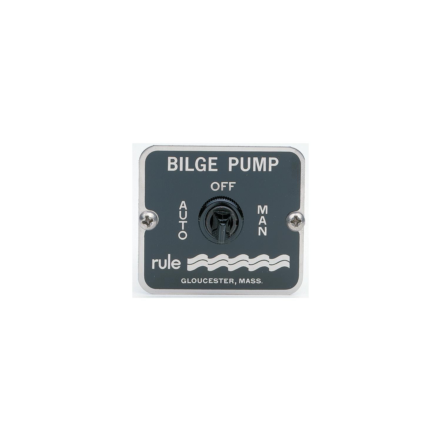 Rule 3 Way Bilge Panel Switch 12/24/32V