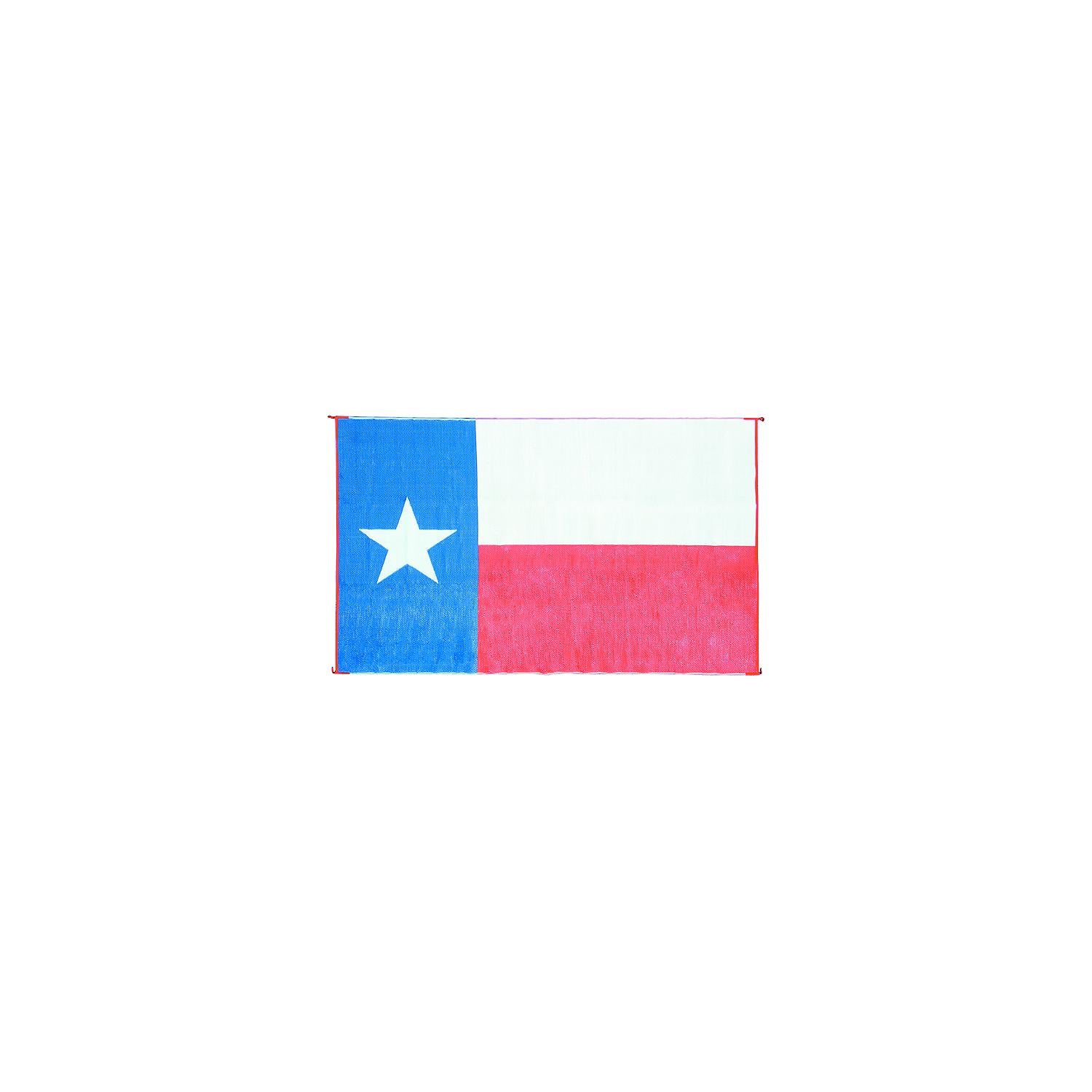 Open Air Texas Flag Outdoor Leisure Mat, 9' X 12'