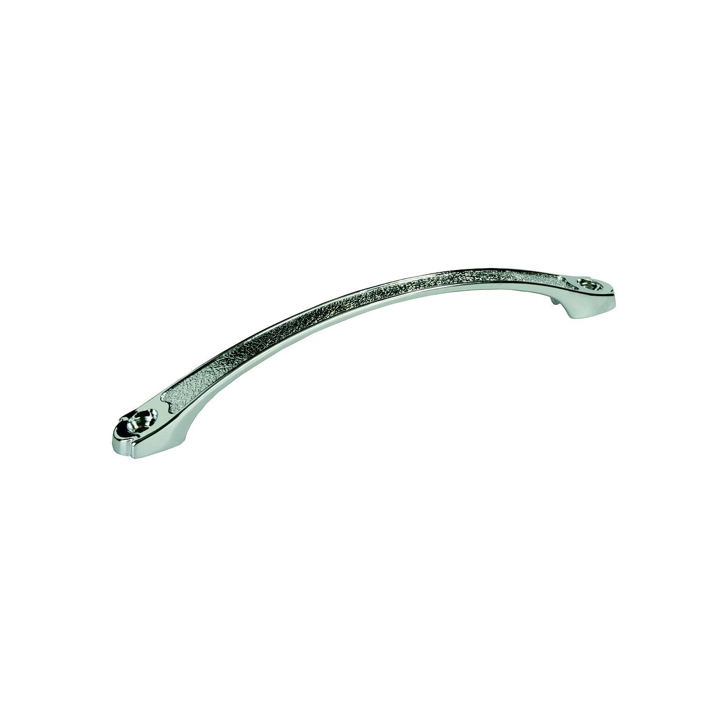 JR Products 9482-000-020 Textured Chrome Plated Steel RV Door Assist Handle