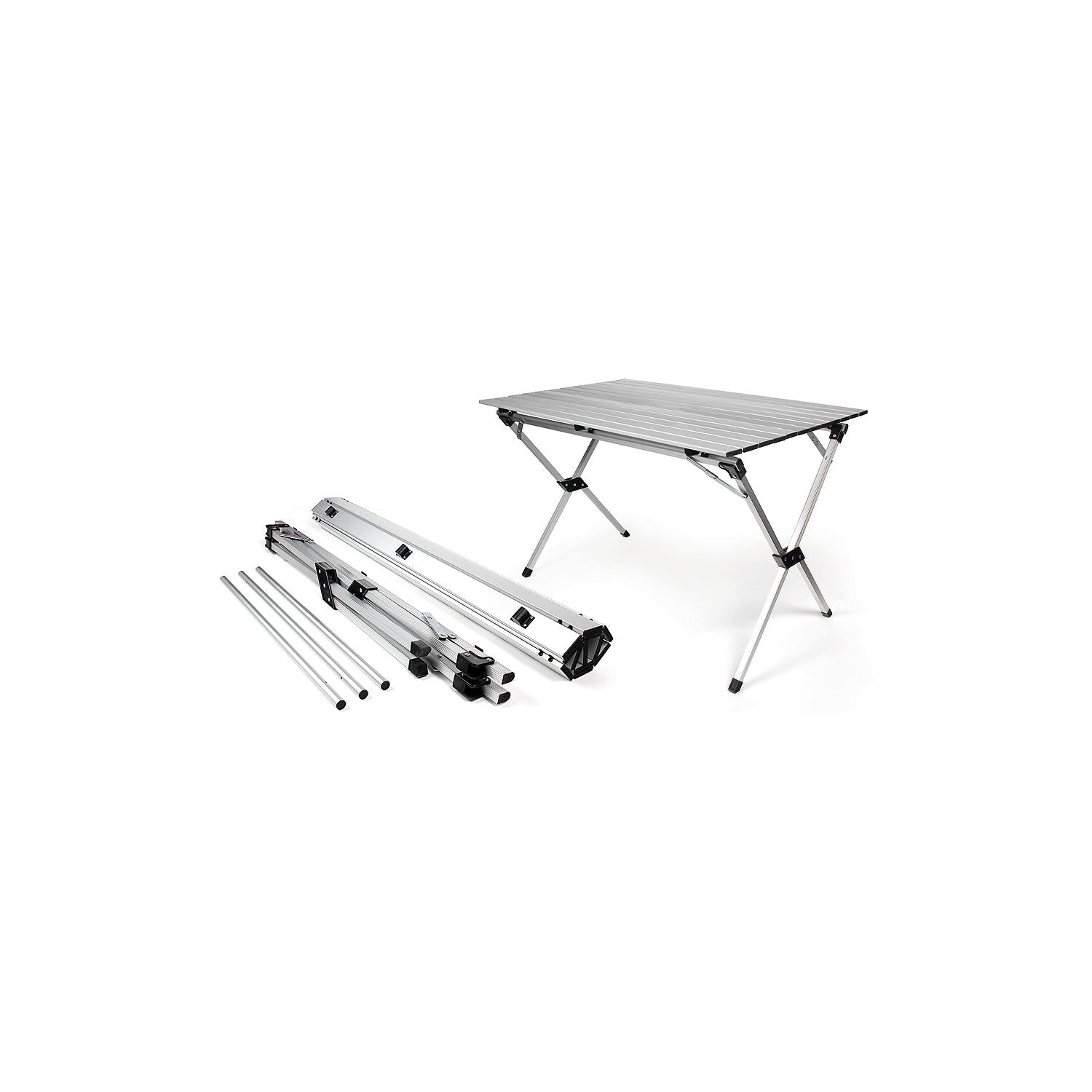 Camco 51892 Aluminum Roll-Up Table With Carrying Bag