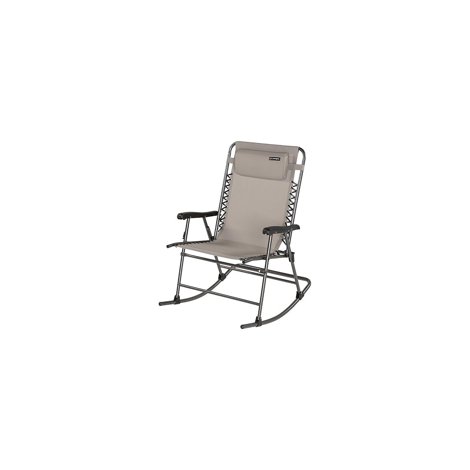 Lippert 2021123284 Stargazer Folding Rocking Chair, Sand