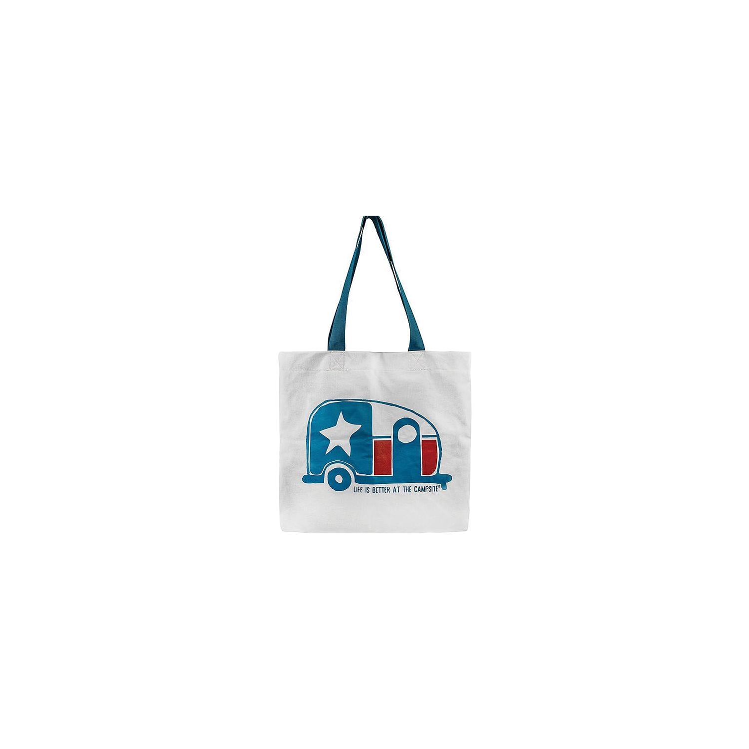 Camco 53370 Tote Bag, Texas Flag Mini Camper