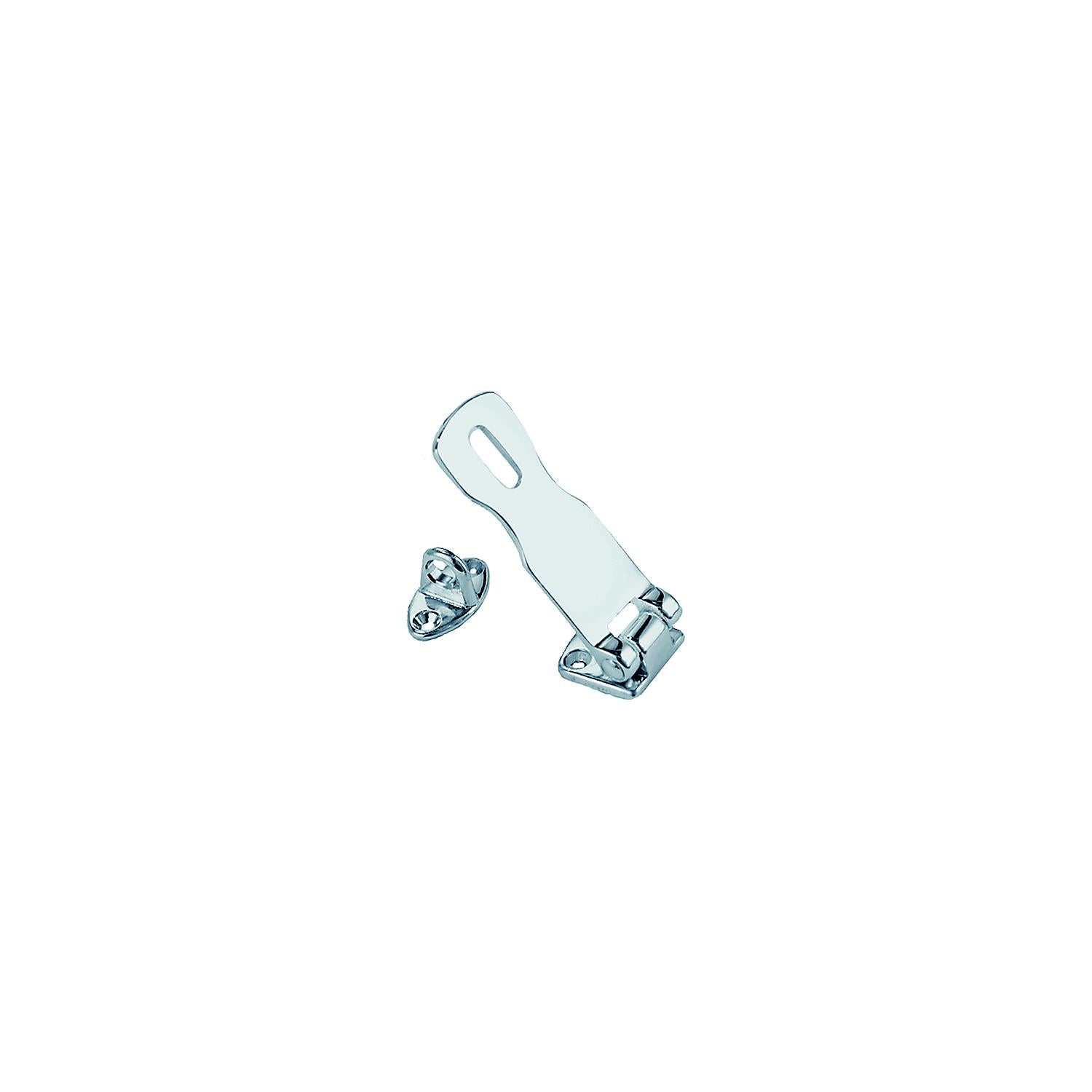 3-3/4" Chrome Plated Zinc Hasp