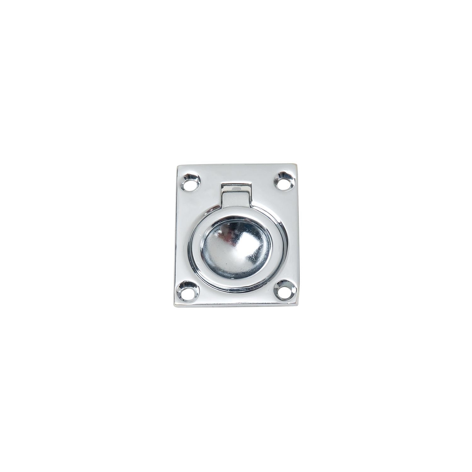 Chrome Plated Zinc Flush Ring Pull