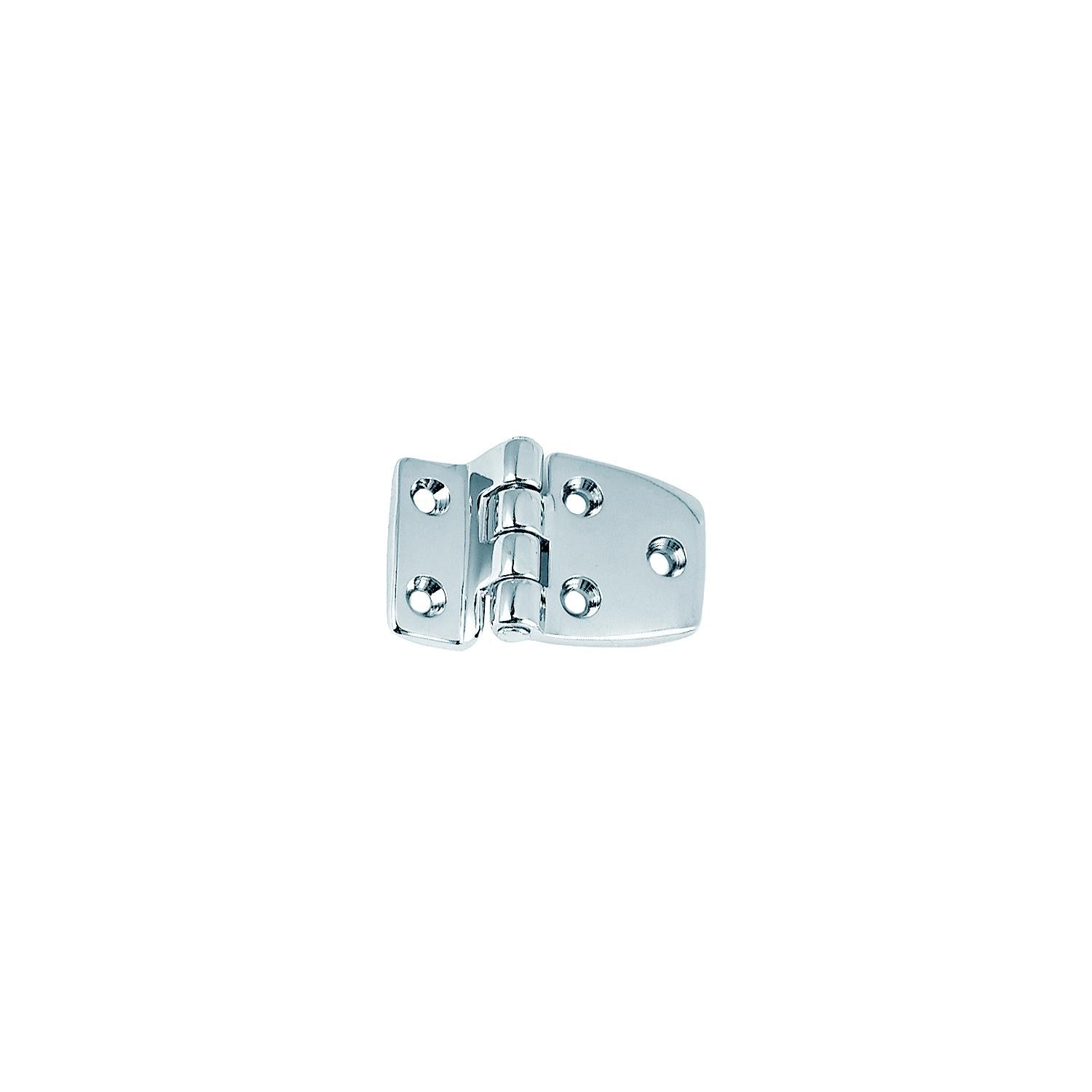 Shortside Hinge, Chrome/Zinc 2-1/2" x 1-1/2"