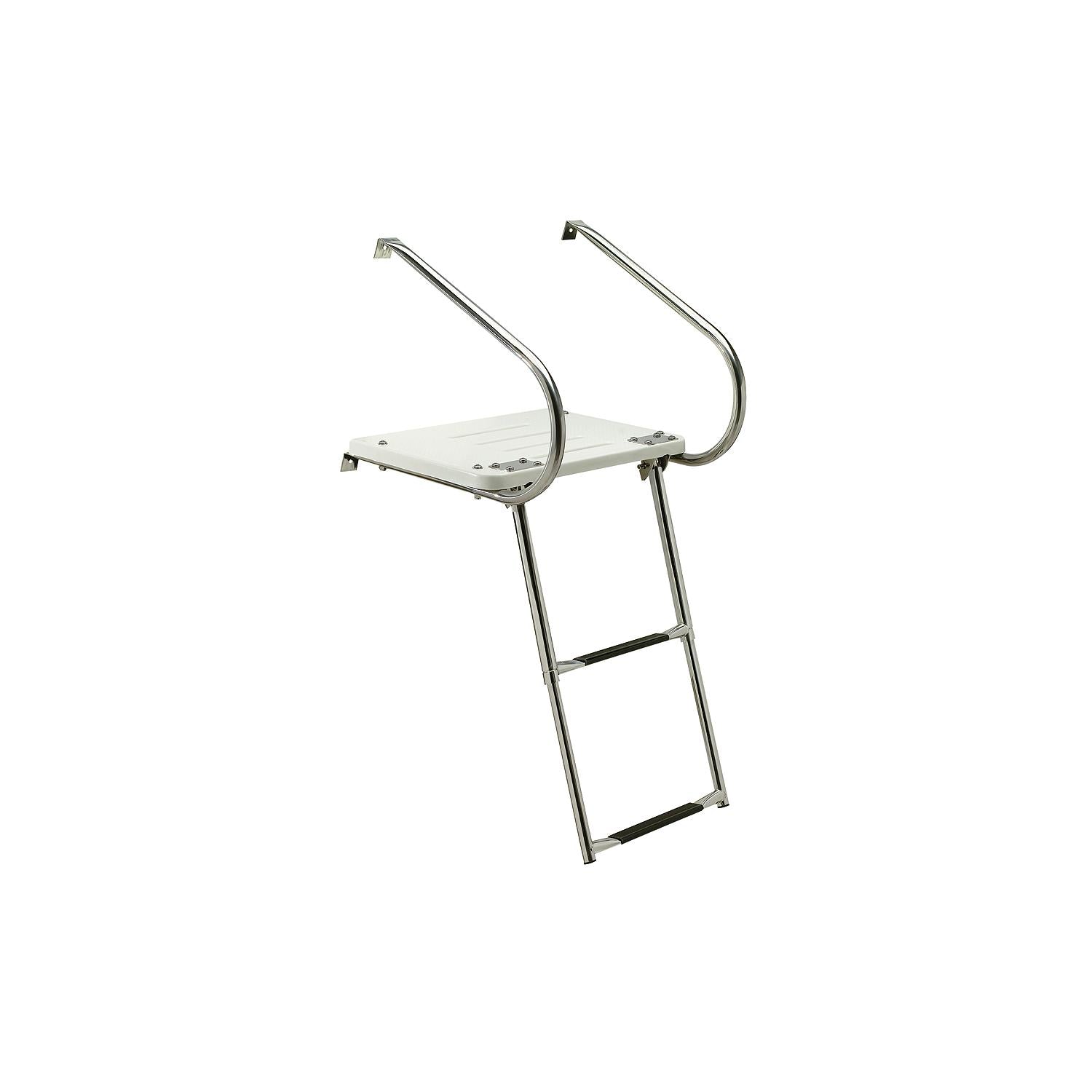 Seachoice Universal Swim Platform With Under Mount Telescoping Ladder