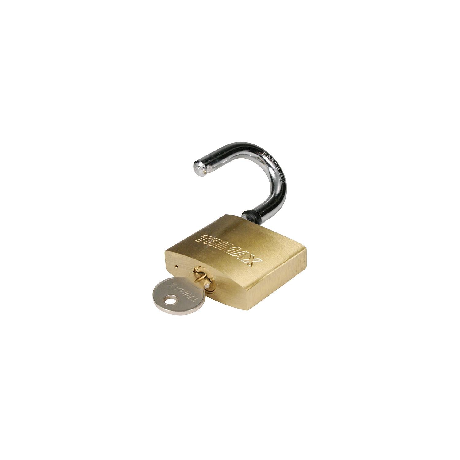 Trimax Marine Grade Solid Brass Padlock