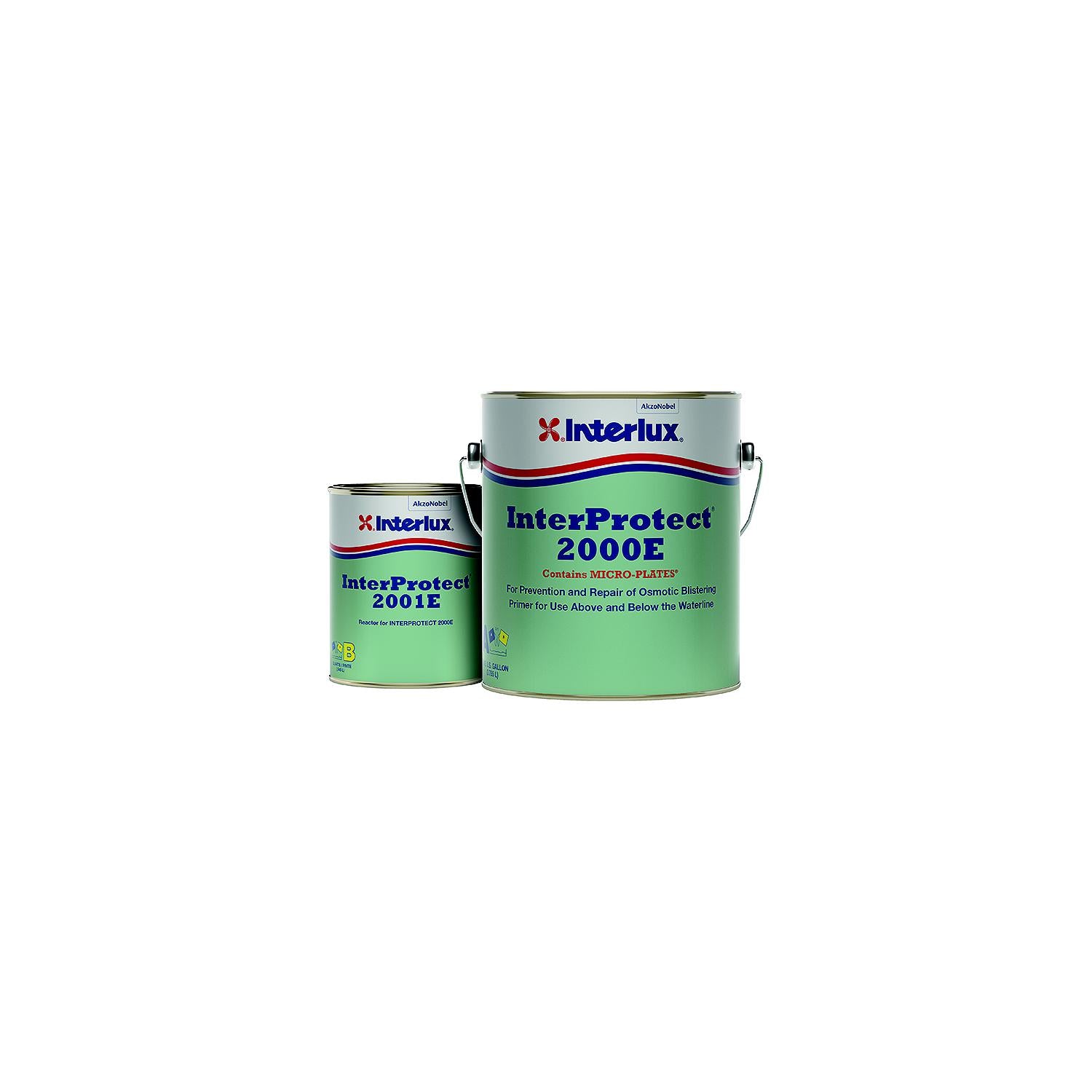 Interlux 2000E/01EG Interprotect Epoxy Primer, Gray, Gal., 2/case