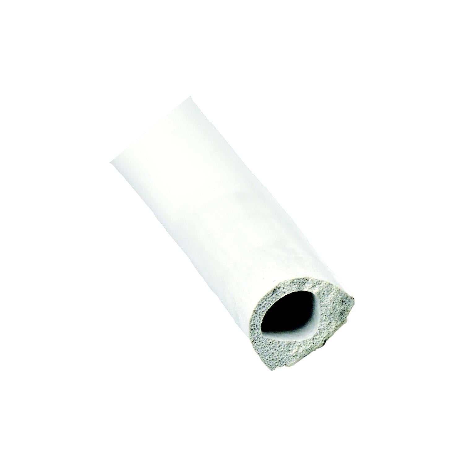 AP Products 018204 D Slide Out, Window & Door Seal w/Tape, 1/2" x 3/8" x50', White