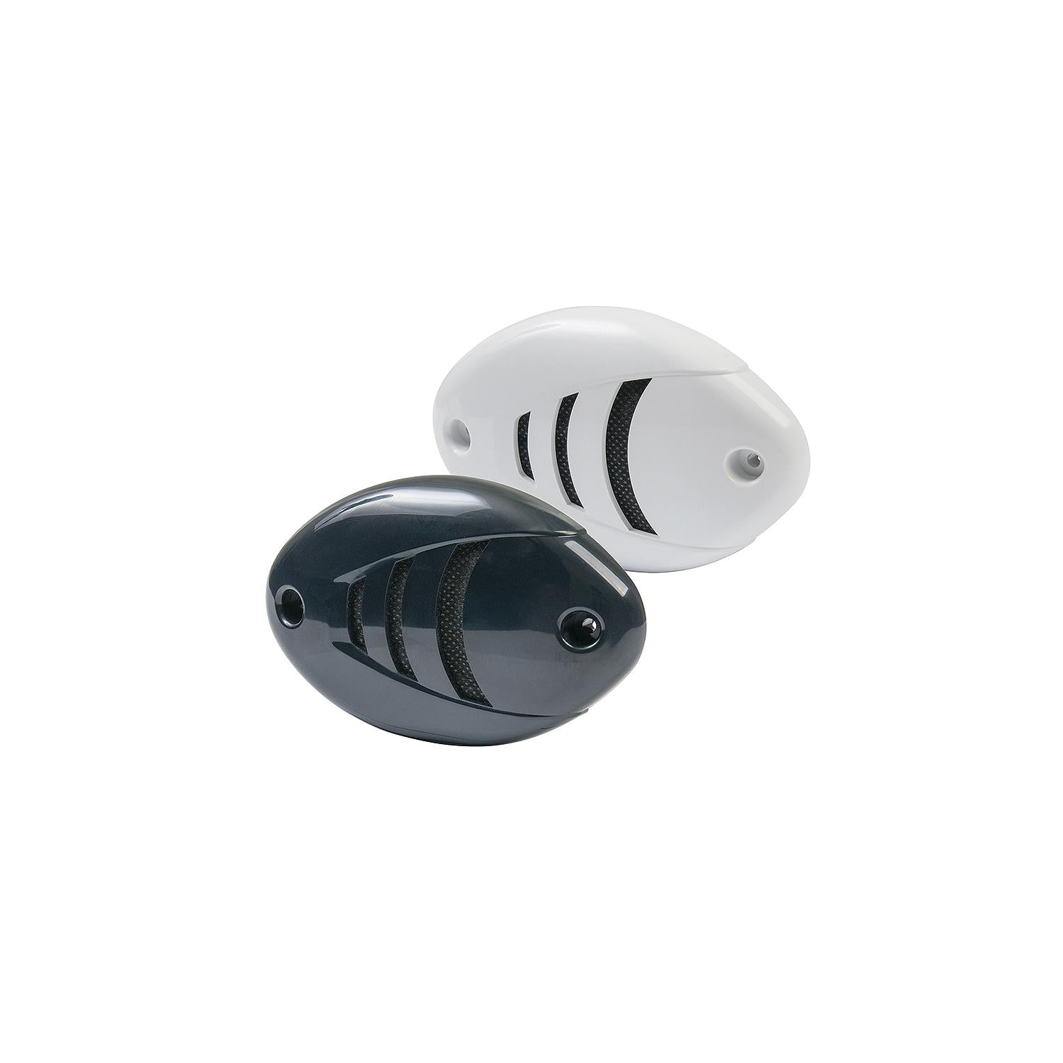 Seachoice 14613 Low Profile Hidden Horn With Black And White Grills