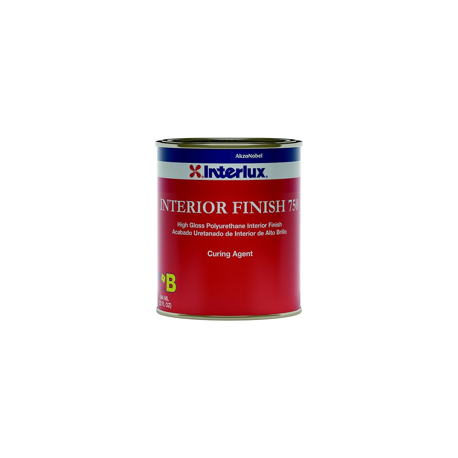 Interlux YIC751 Interior Finish 750 Topside Paint, Curing Agent, 22 oz.