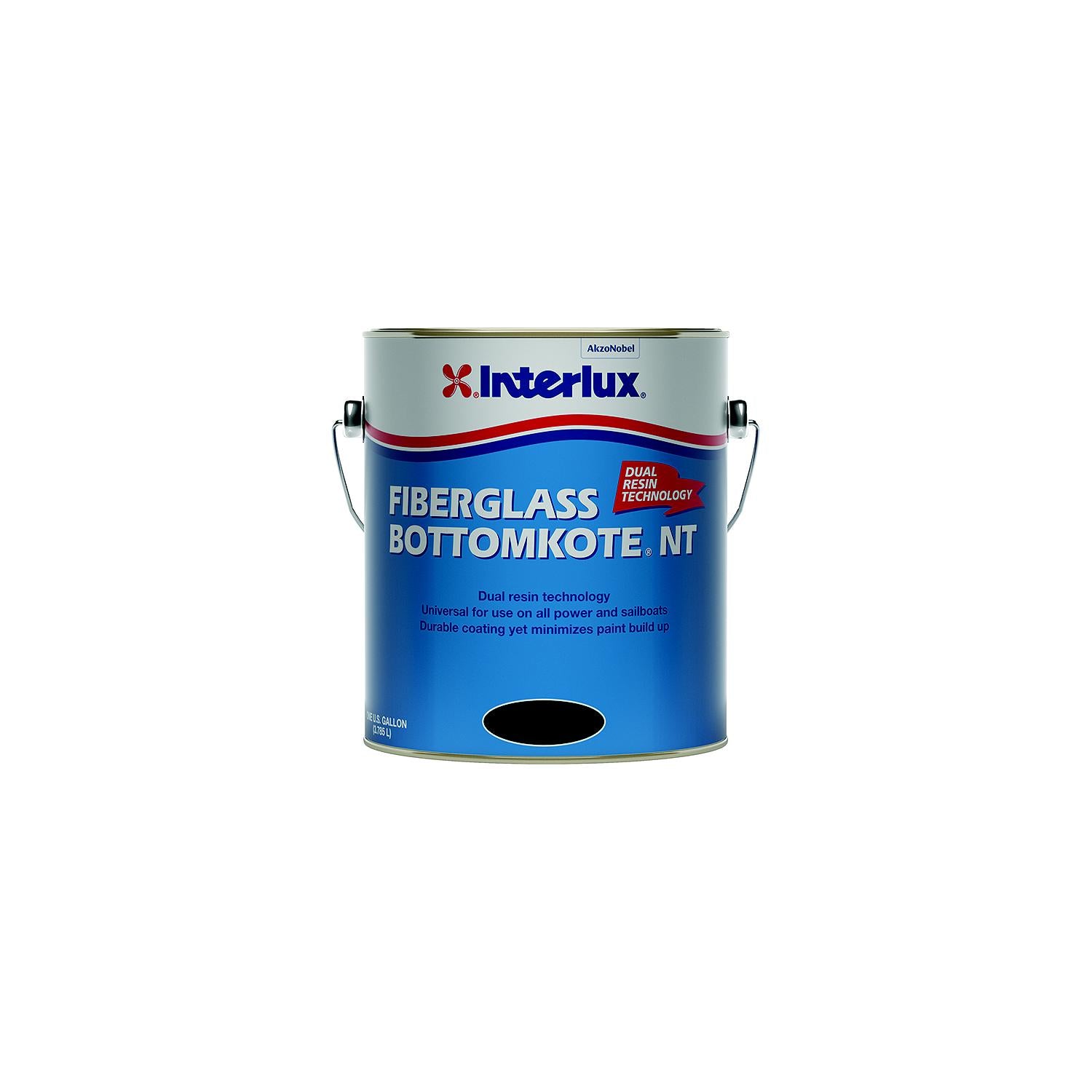 Interlux YBB349G Fiberglass Bottomkote® NT Bottom Paint, Red Gal.