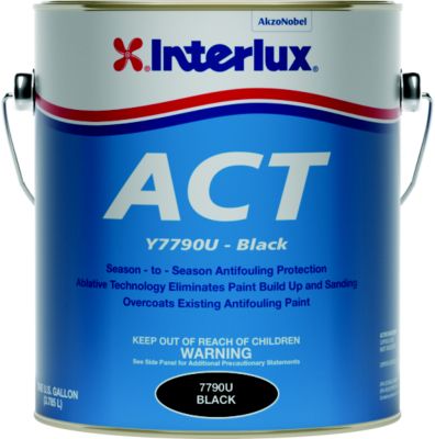 Interlux 7790UG Act, Black, Gal., 2/case