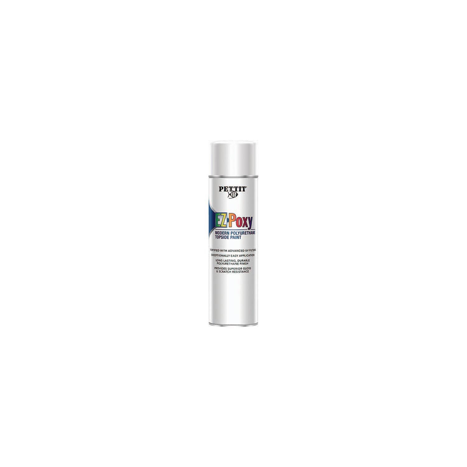 Pettit 3175A Ez-Poxy Polyurethane Topside Finish, 20 oz. Aerosol, White